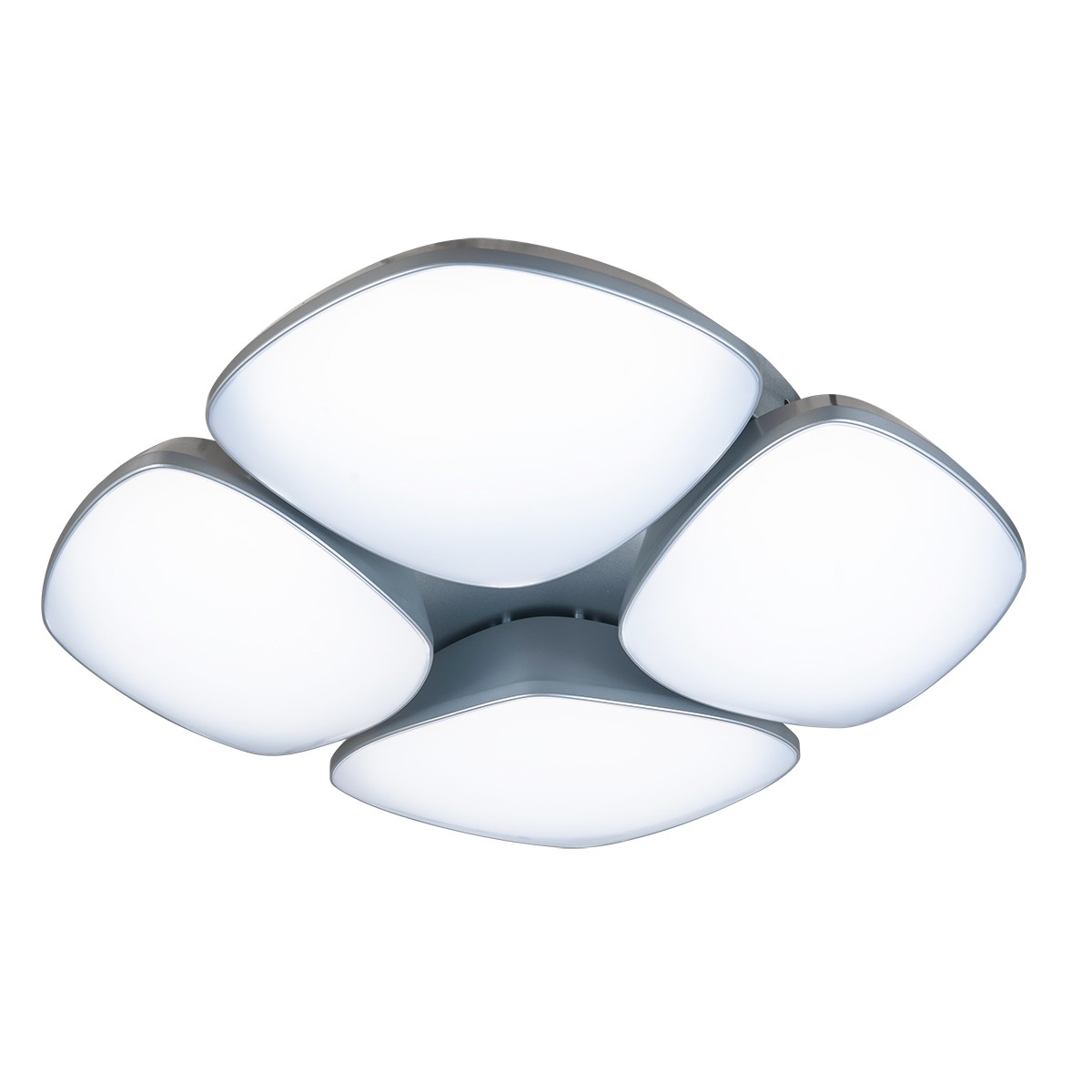 фото Светильник потолочный id lamp primula 307/4pf-ledsilver