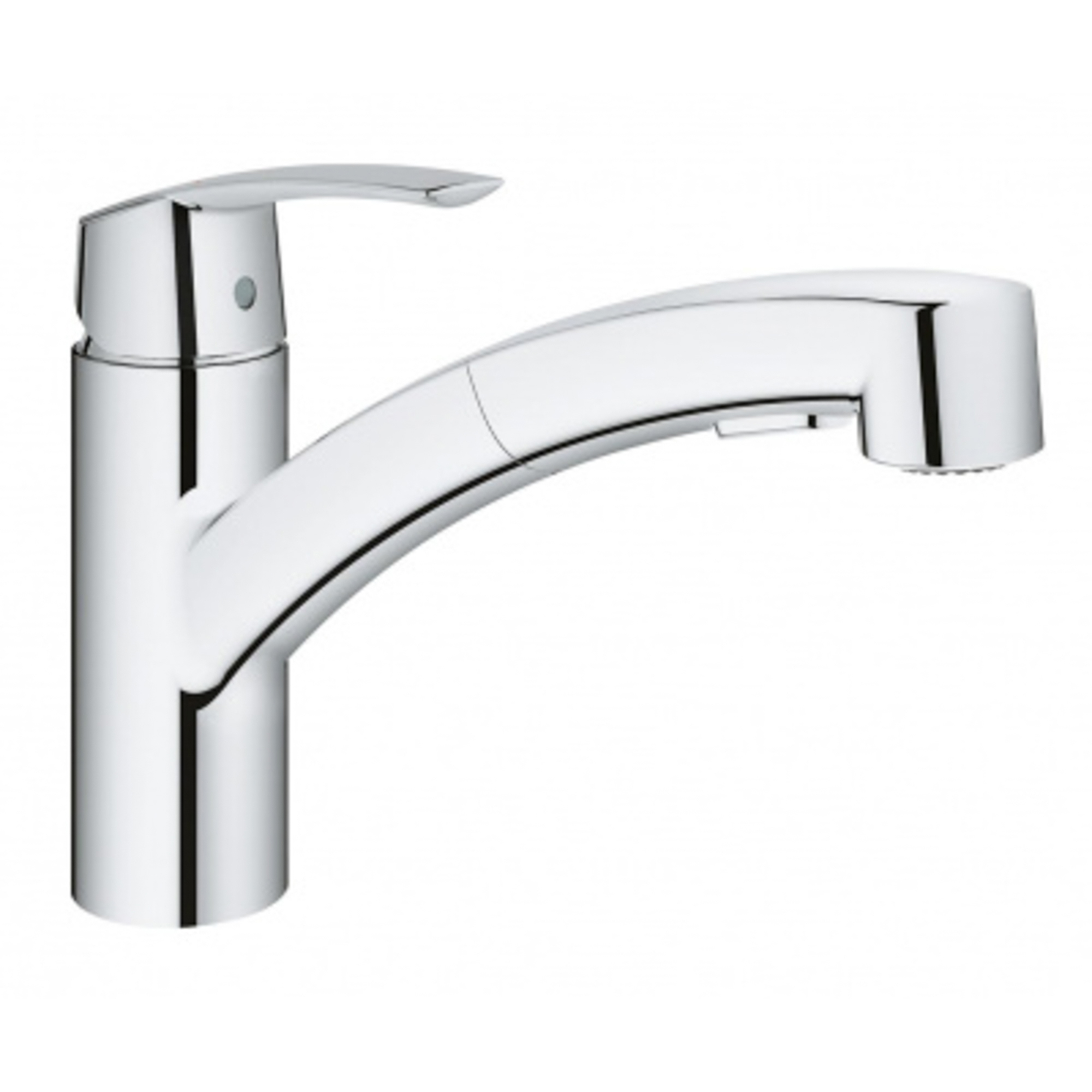 фото Смеситель для мойки с выдвежной лейкой grohe 30307000