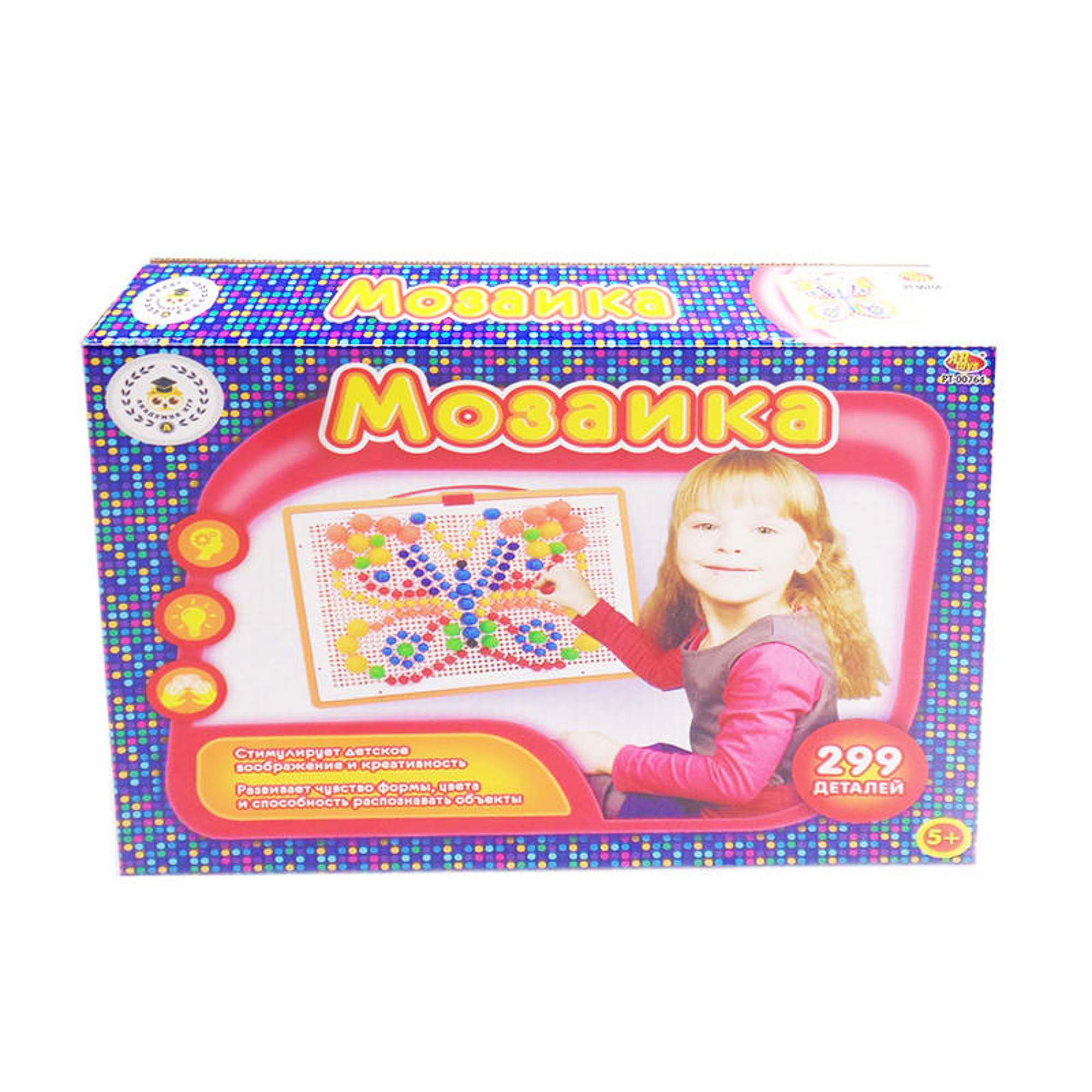 фото Игра настольная abtoys академия игр мозаика 355 предметов