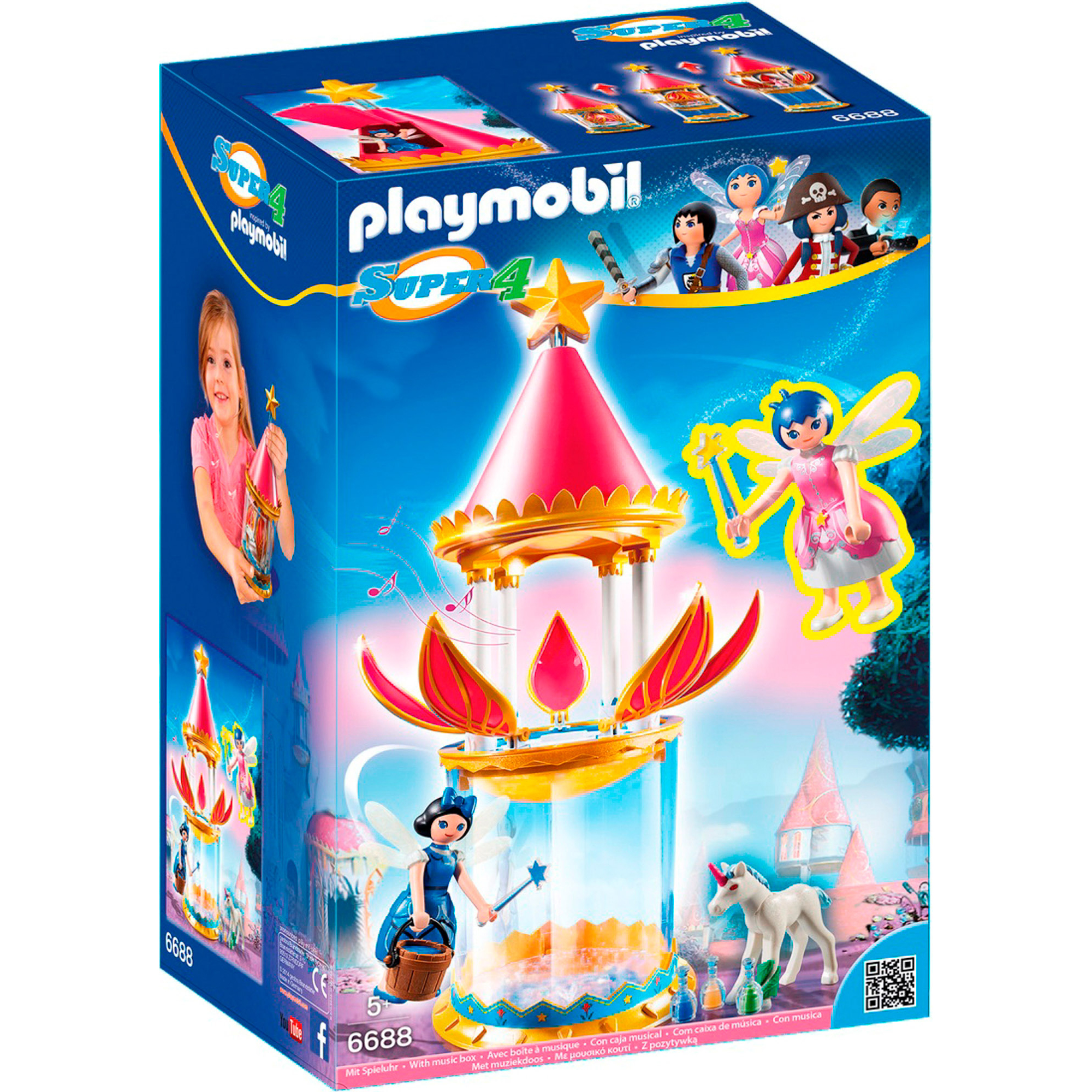

Конструктор Playmobil Цветочная Башня с Твинкл