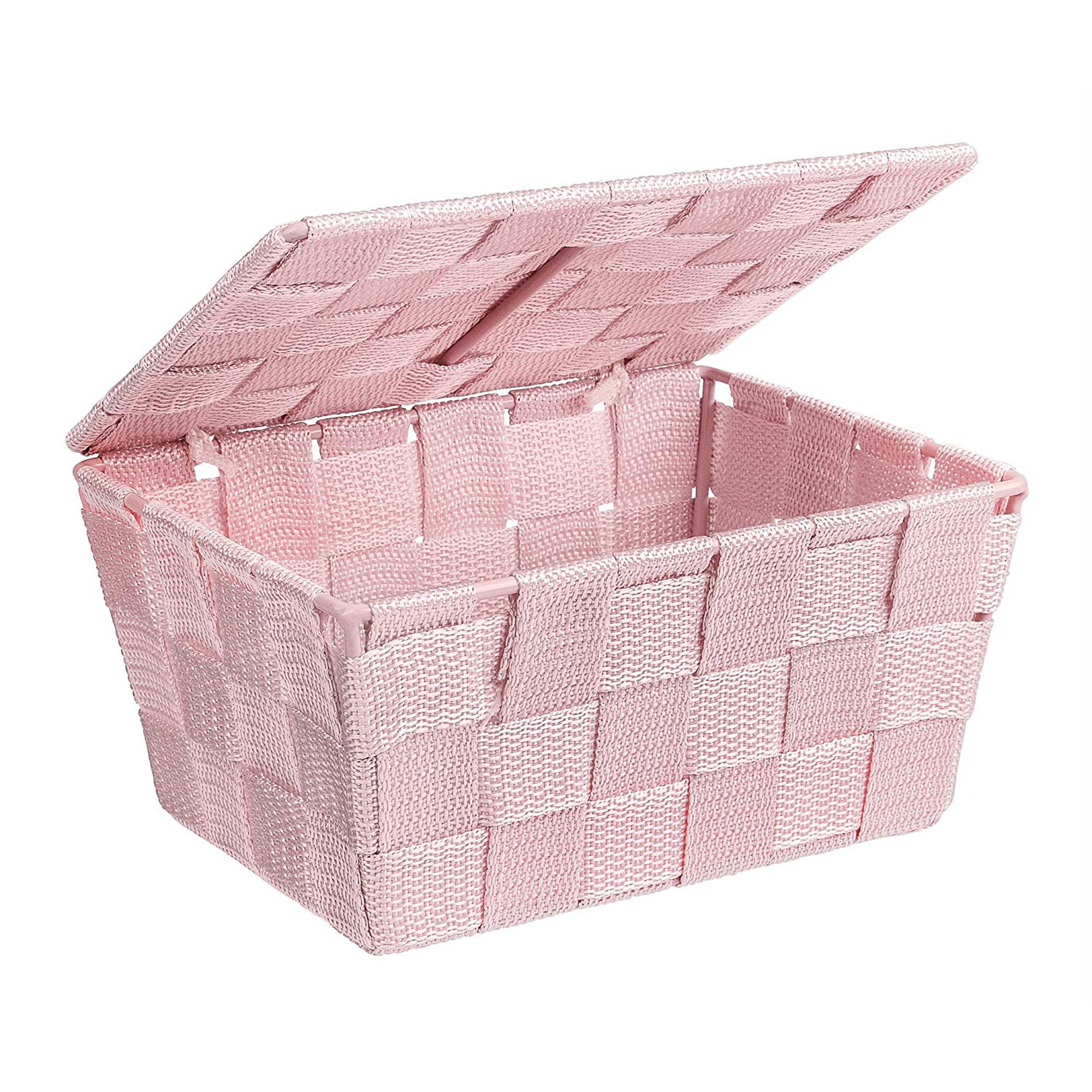 

Органайзер для мелочей розовый 19х10х14 Wenko house adria