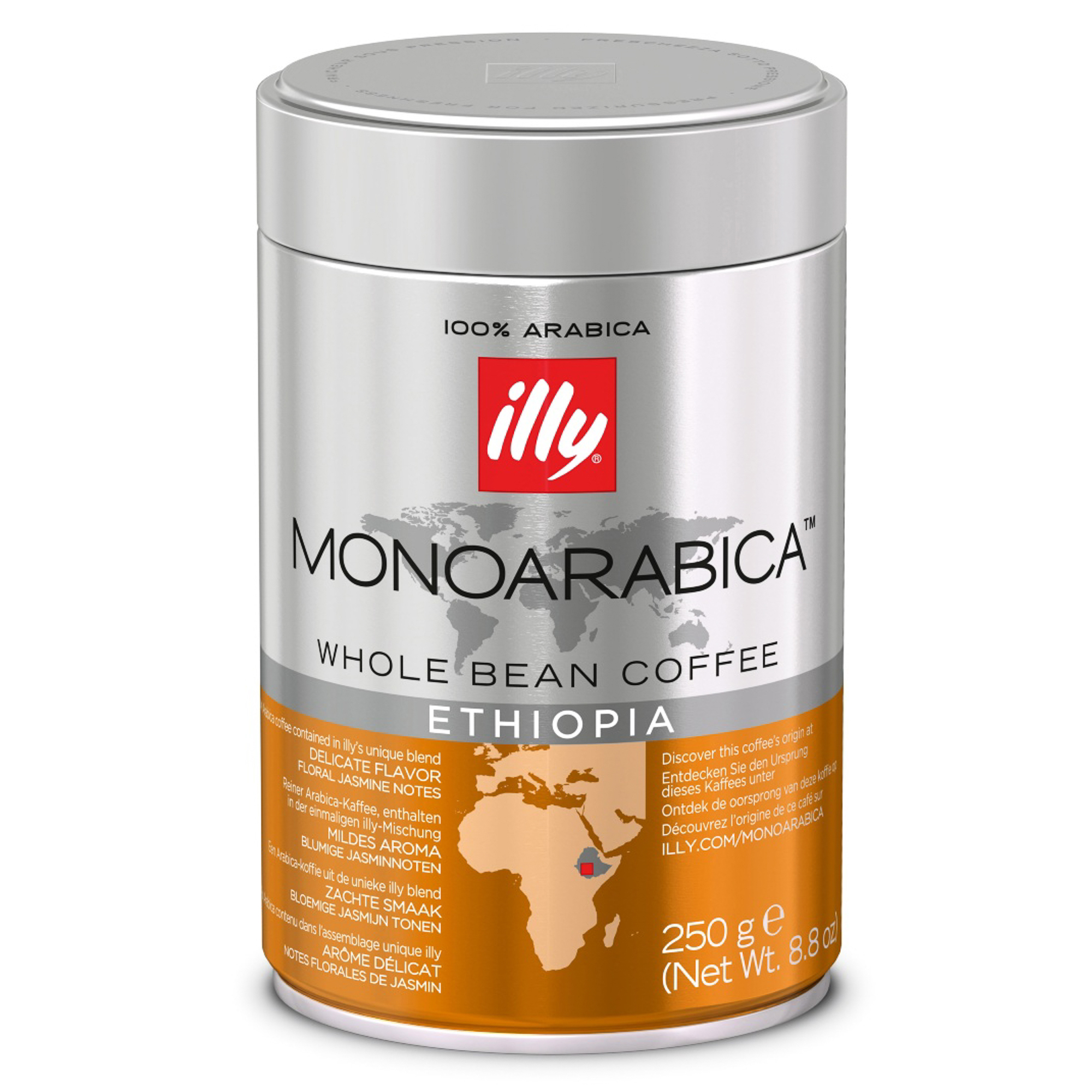 

Кофе в зернах Illy Ethiopia Monoarabica 250 гр