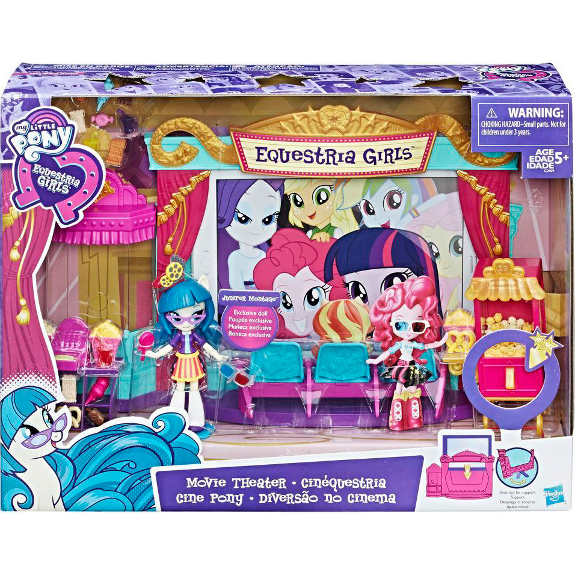 фото Игровой набор hasbro my little pony мини-куклы кинотеатр