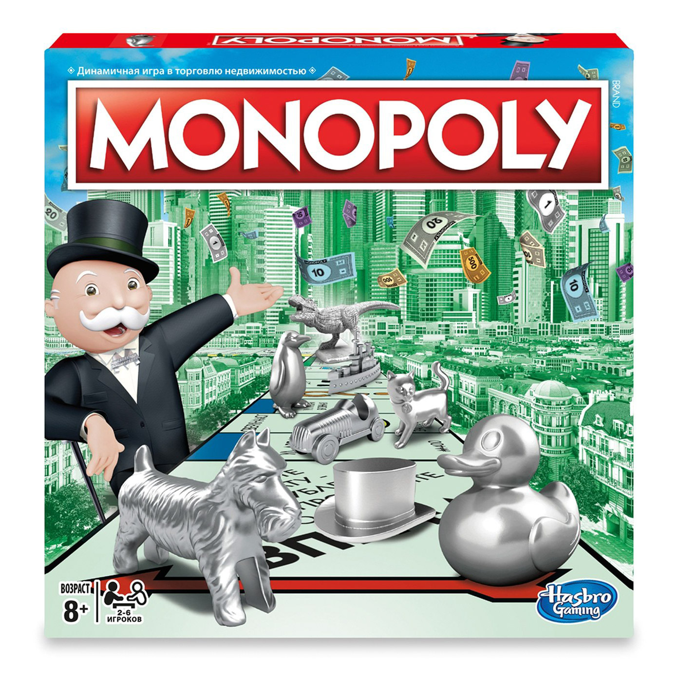 фото Настольная игра monopoly классическая монополия обновленная hasbro