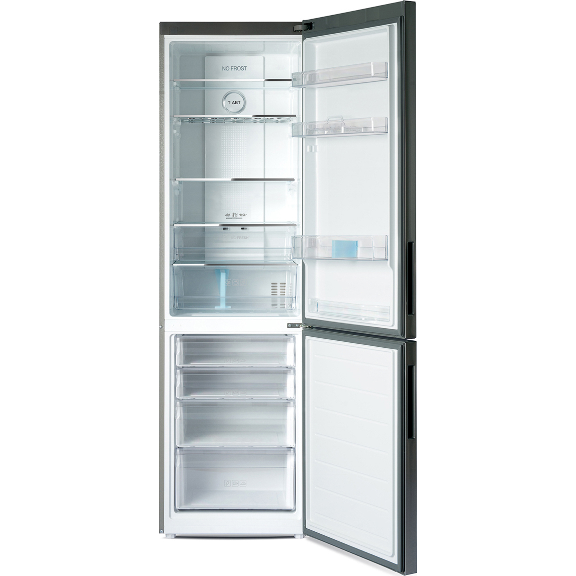 Холодильник двухкамерный Haier C2F637CXRG нержавеющая сталь