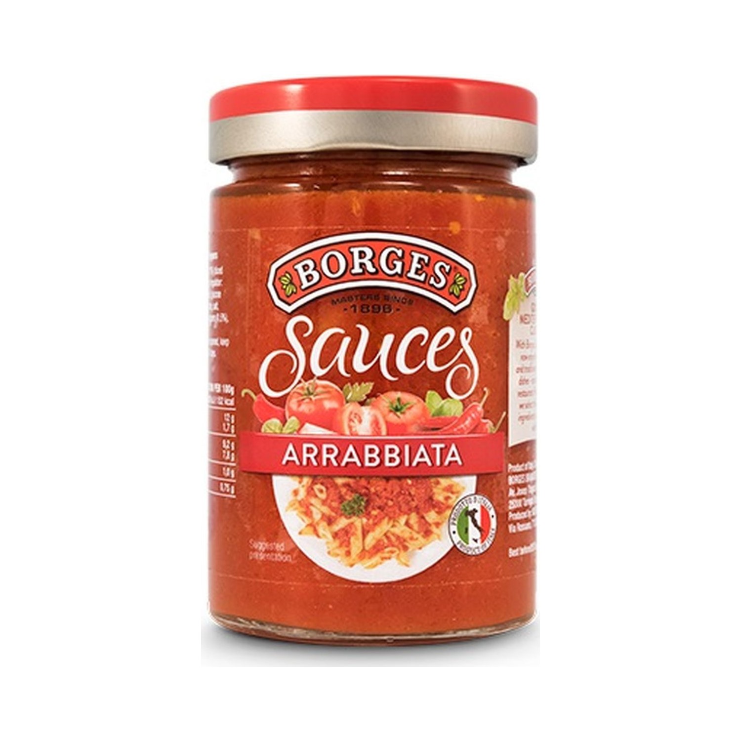 фото Соус томатный borges arrabbiata 300 г