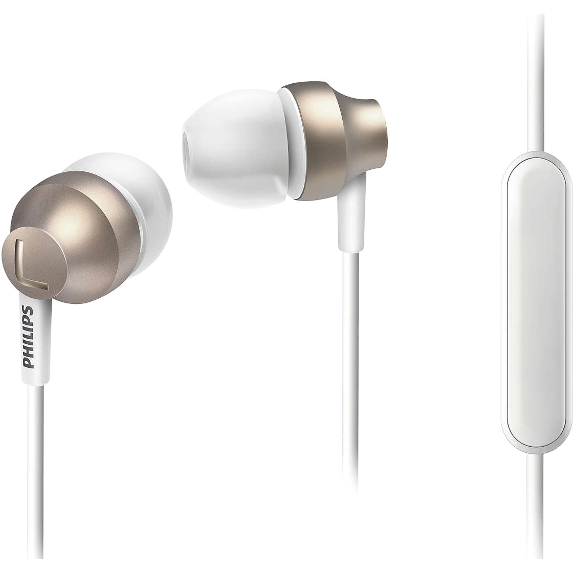 

Наушники Philips Chromz SHE3855GD/00, Белый;золотой