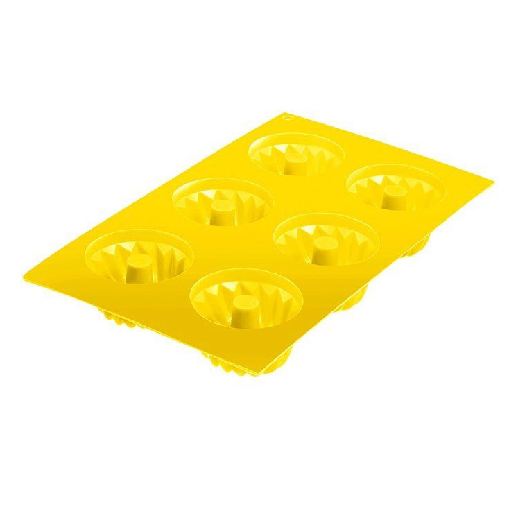 фото Форма для выпечки 6 маффинов westmark silicone жёлтая