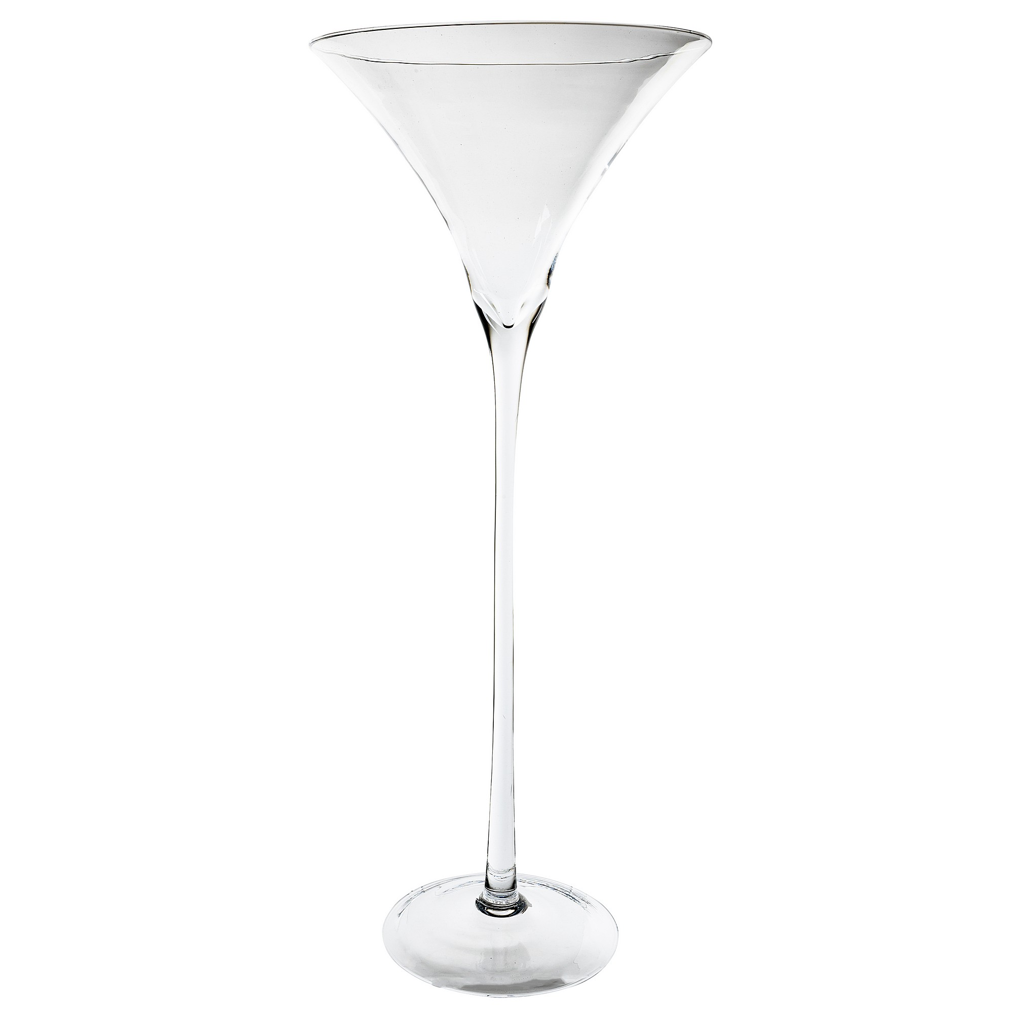 фото Ваза на ножке д29см 70см hackbijl glas martini hackbijl glass