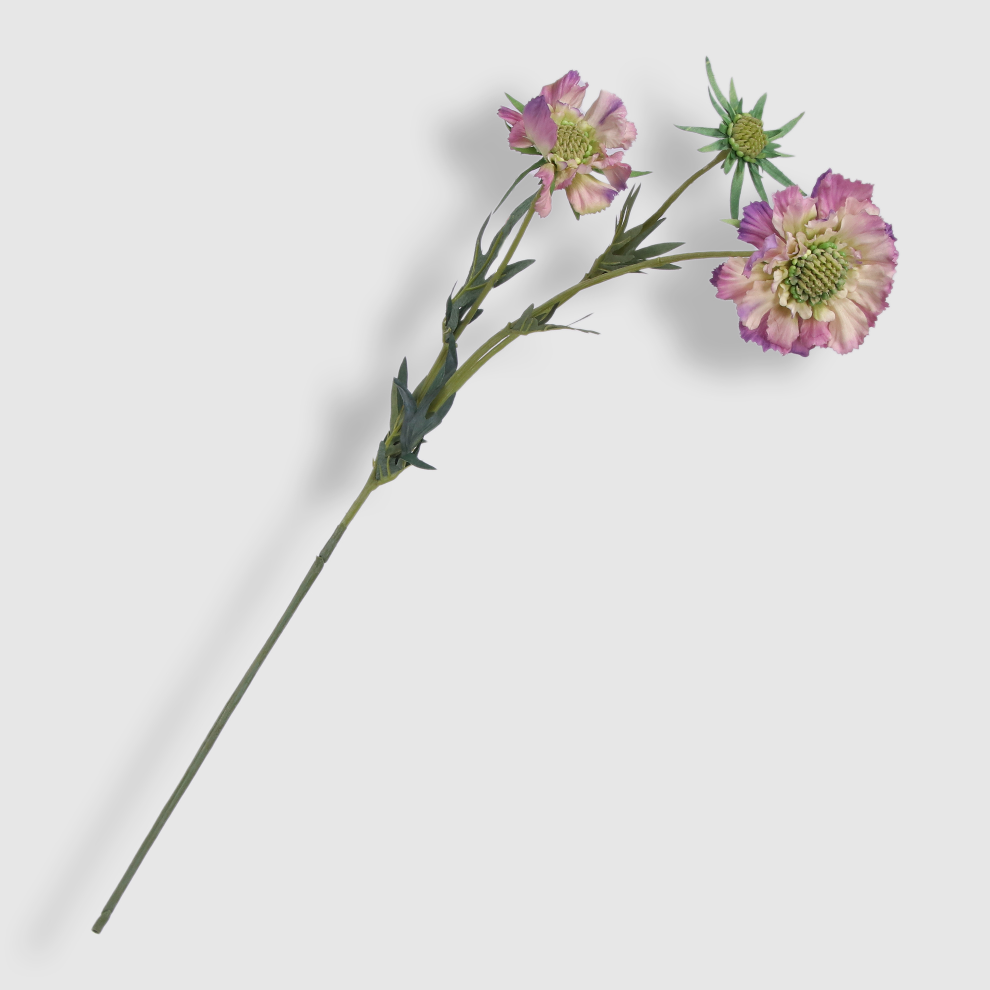 фото Цветок искусственный litao скабиоза 72 см розовый
