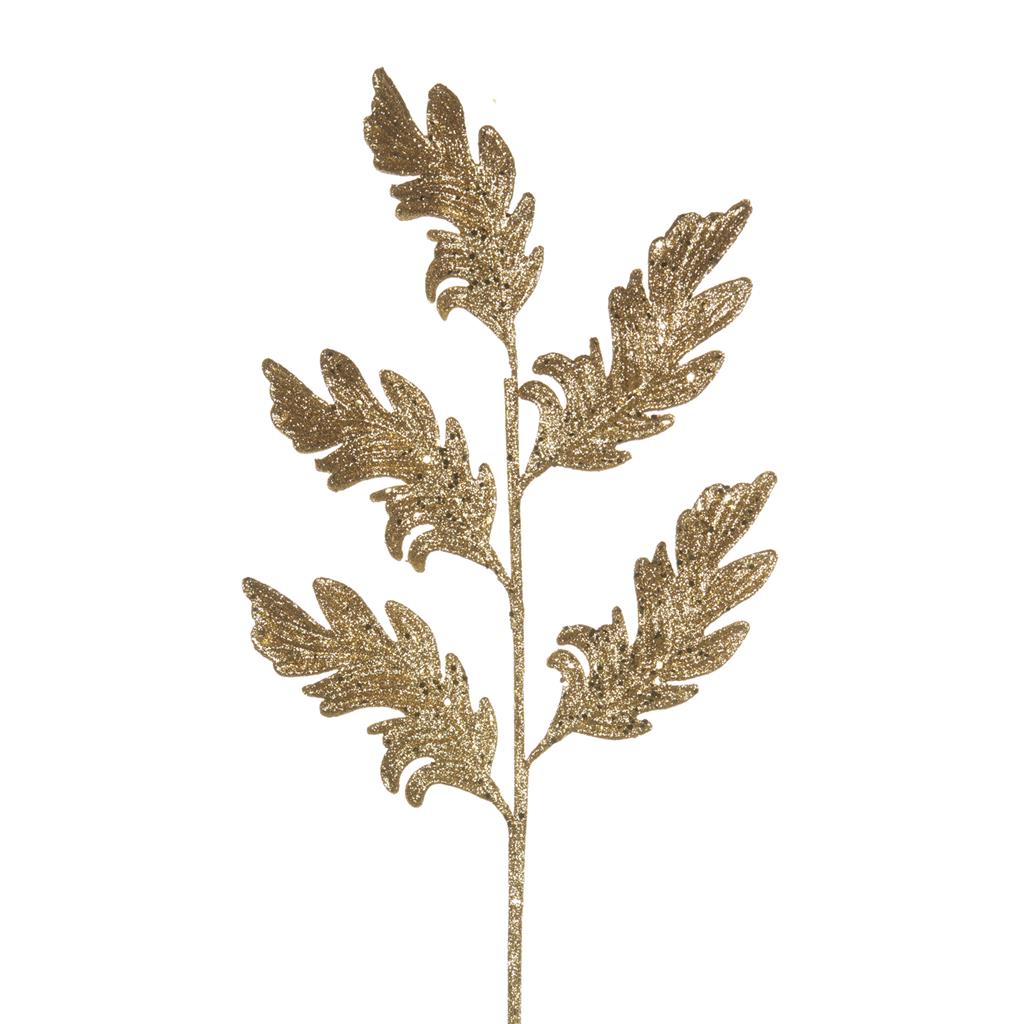 

Декор ветвь с перьями золотая 60см Goodwill A 56061