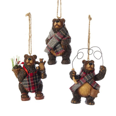 

Игрушка елочная медведь Kurt s. adler D3010 в ассортименте