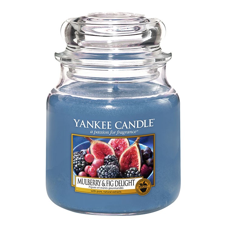 фото Ароматическая свеча yankee candle ежевика и инжир (1556247e)