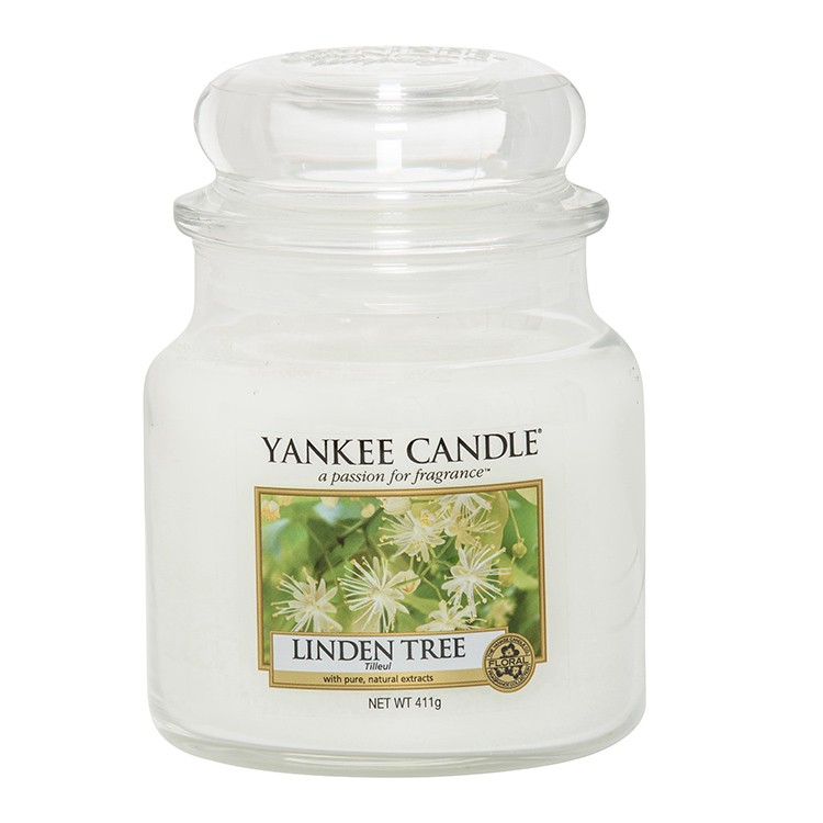 

Ароматическая свеча Yankee Candle Липа (1542831E), Белый