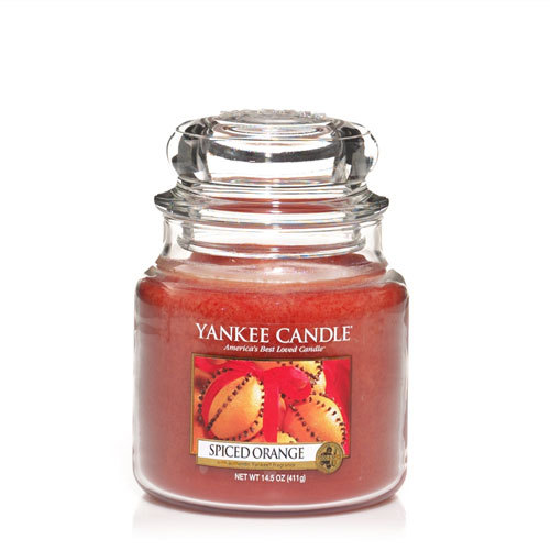 фото Ароматическая свеча yankee candle пряный апельсин (1188032e)