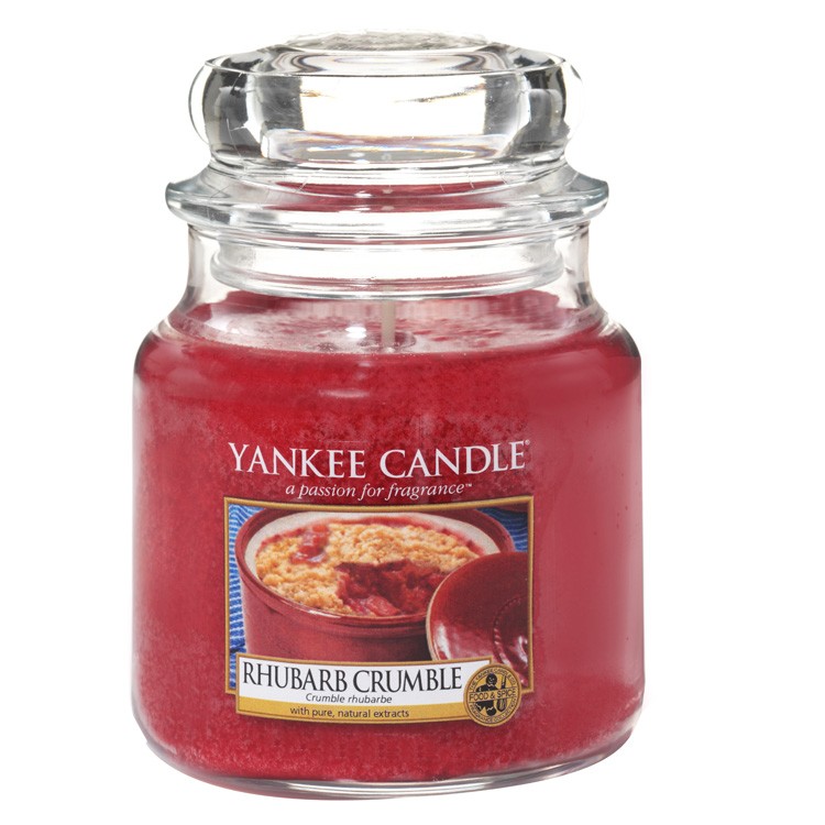 фото Ароматическая свеча yankee candle ревеневый пирог (1519662e)