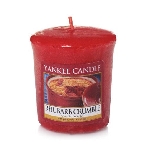 фото Ароматическая свеча пробная yankee candle ревеневый пирог (1519664e)