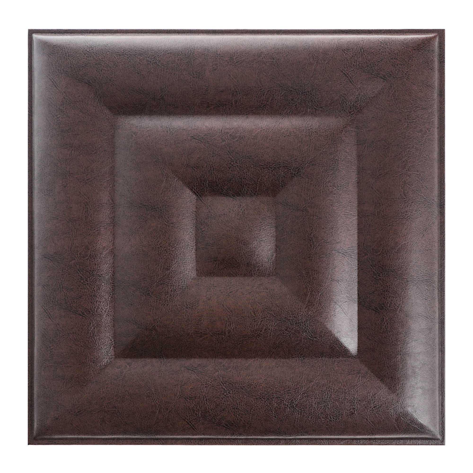 фото Панель 3d плитстен лабиринт шоколадный 40 х 40 см