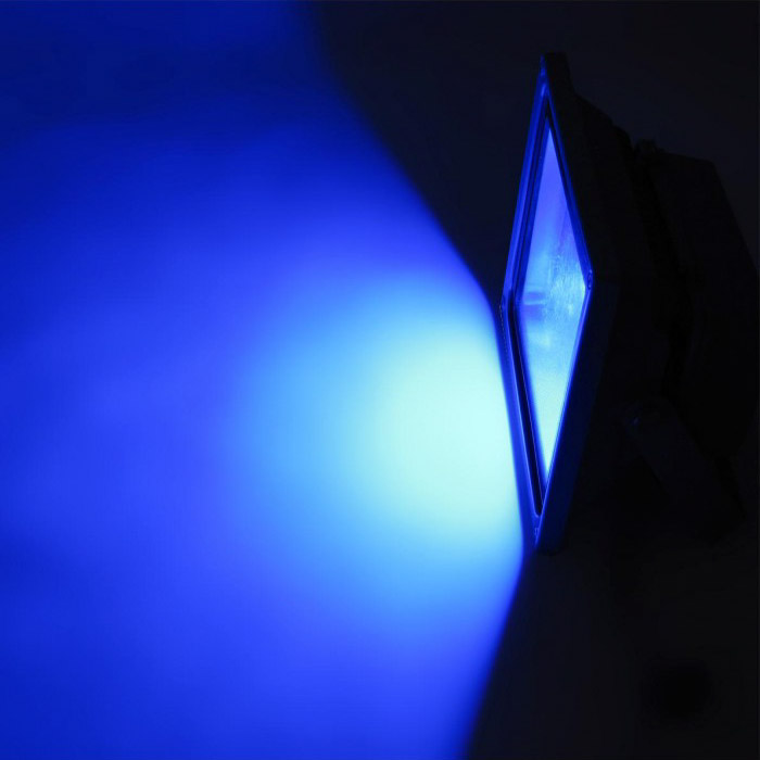 фото Прожектор led синий 10вт ip65 онлайт 61146