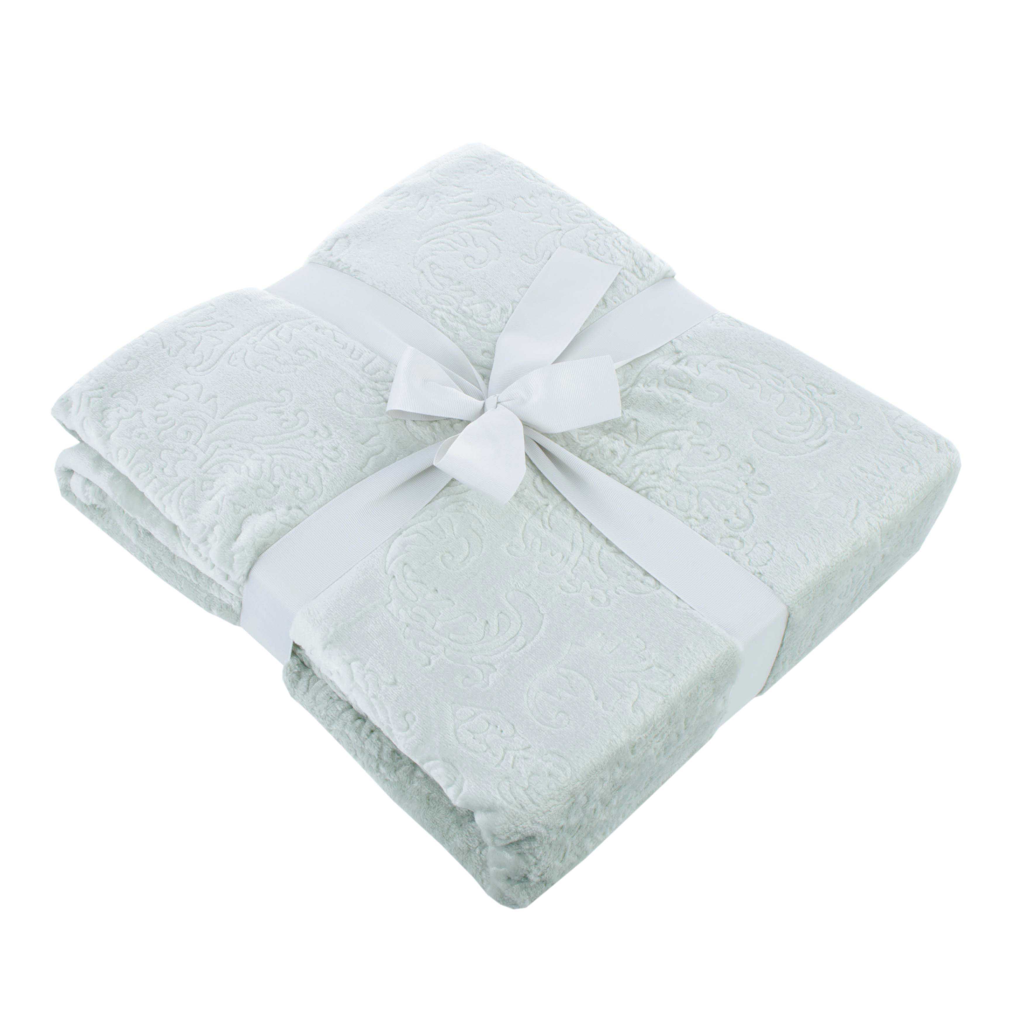 

Плед вензель болотный 180х200 Hongda 751212