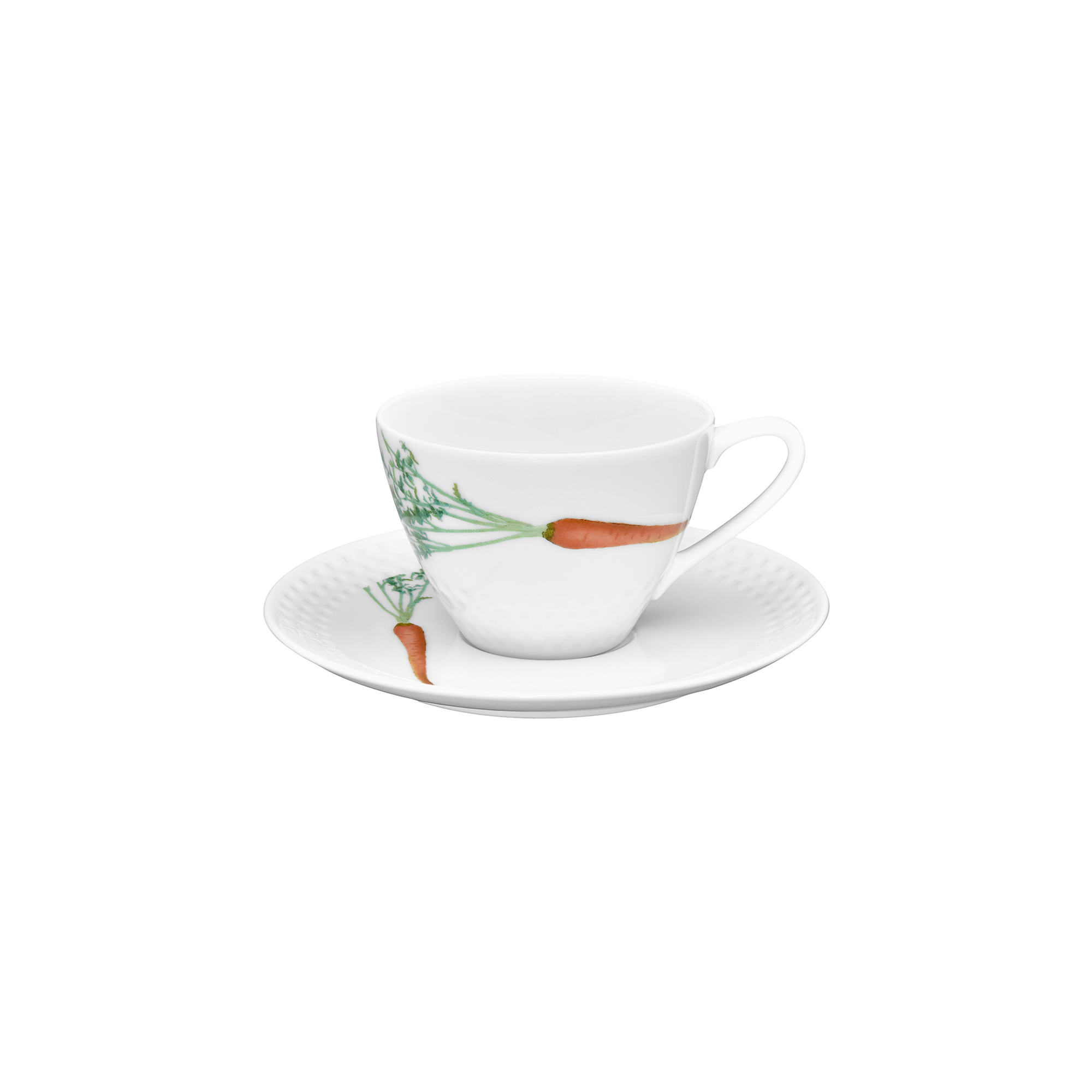 Чашка с блюдцем Noritake Овощной букет Морковка (NOR1620-Q012WA17-1)