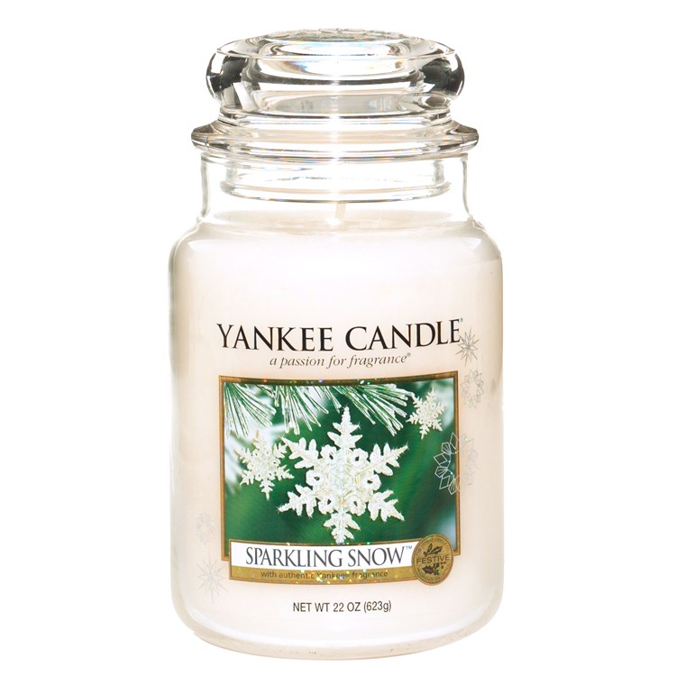 фото Аромасвеча в банке бол.мерцание снега yankee candle 1144158e