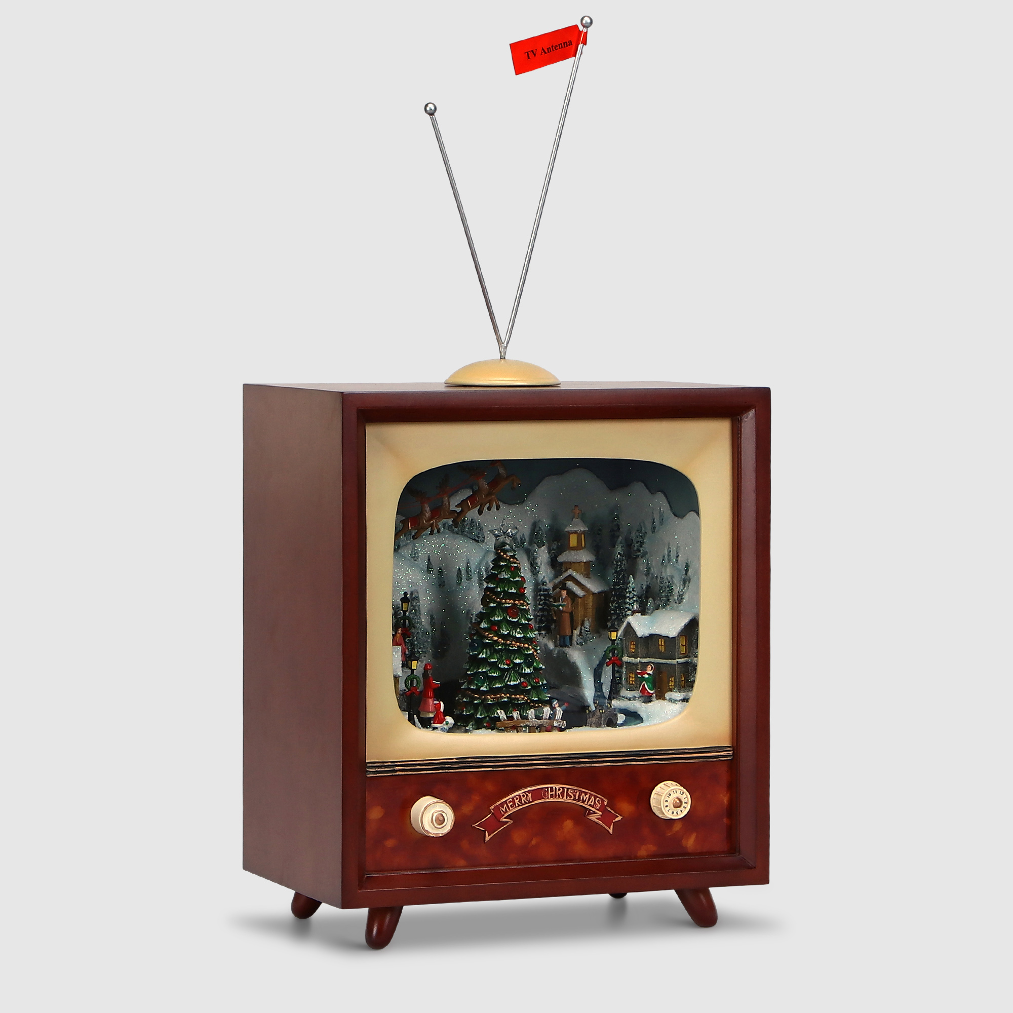 Композиция декоративная телевизор с подсветкой Timstor