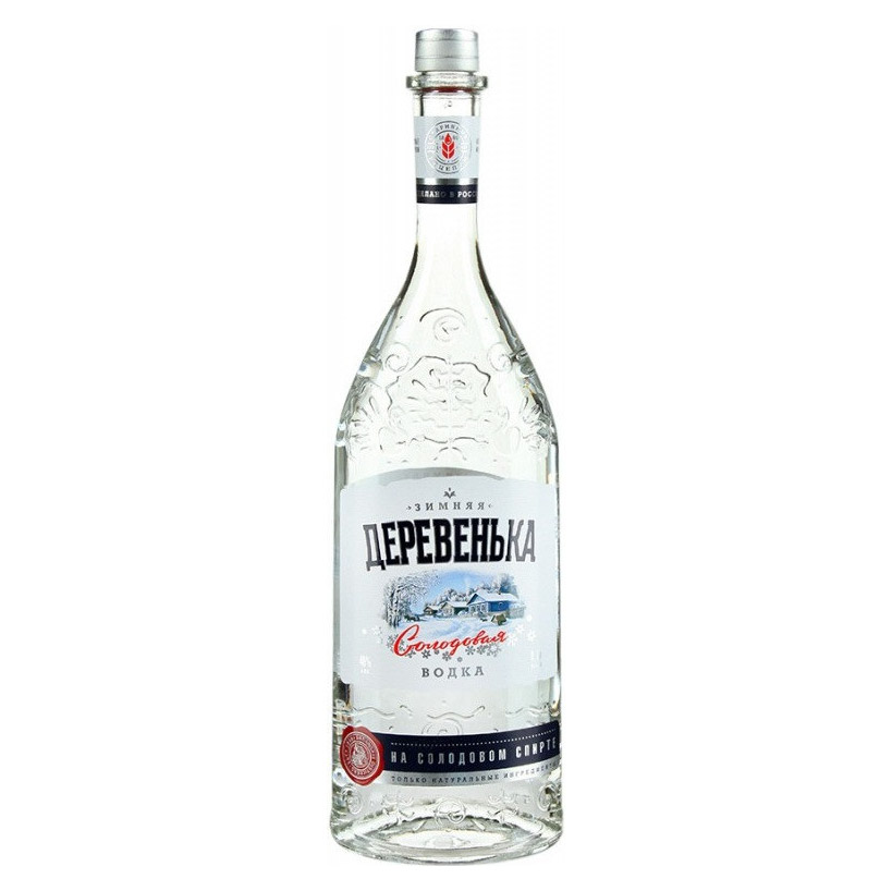 

Водка Зимняя деревенька 700 мл, Водка чистого;прозрачного цвета.