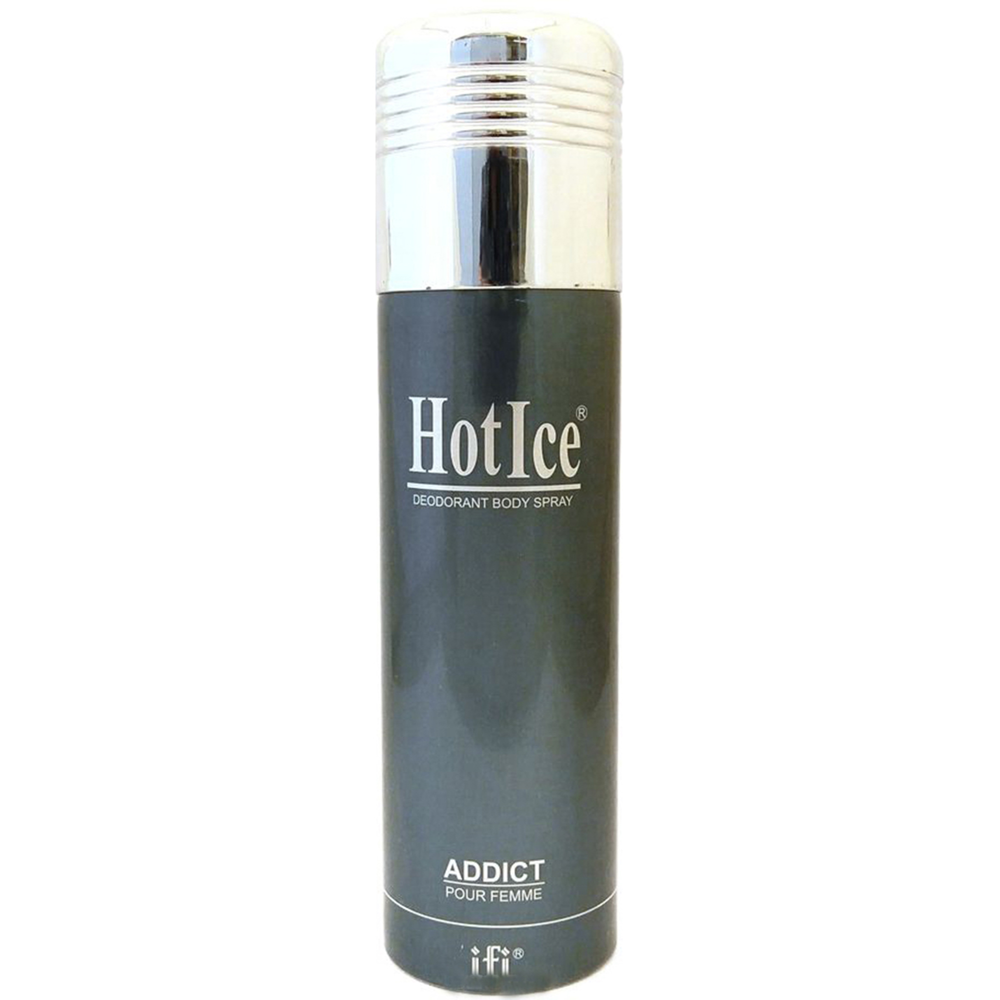 фото Дезодорант hot ice addict pour femme 200 мл