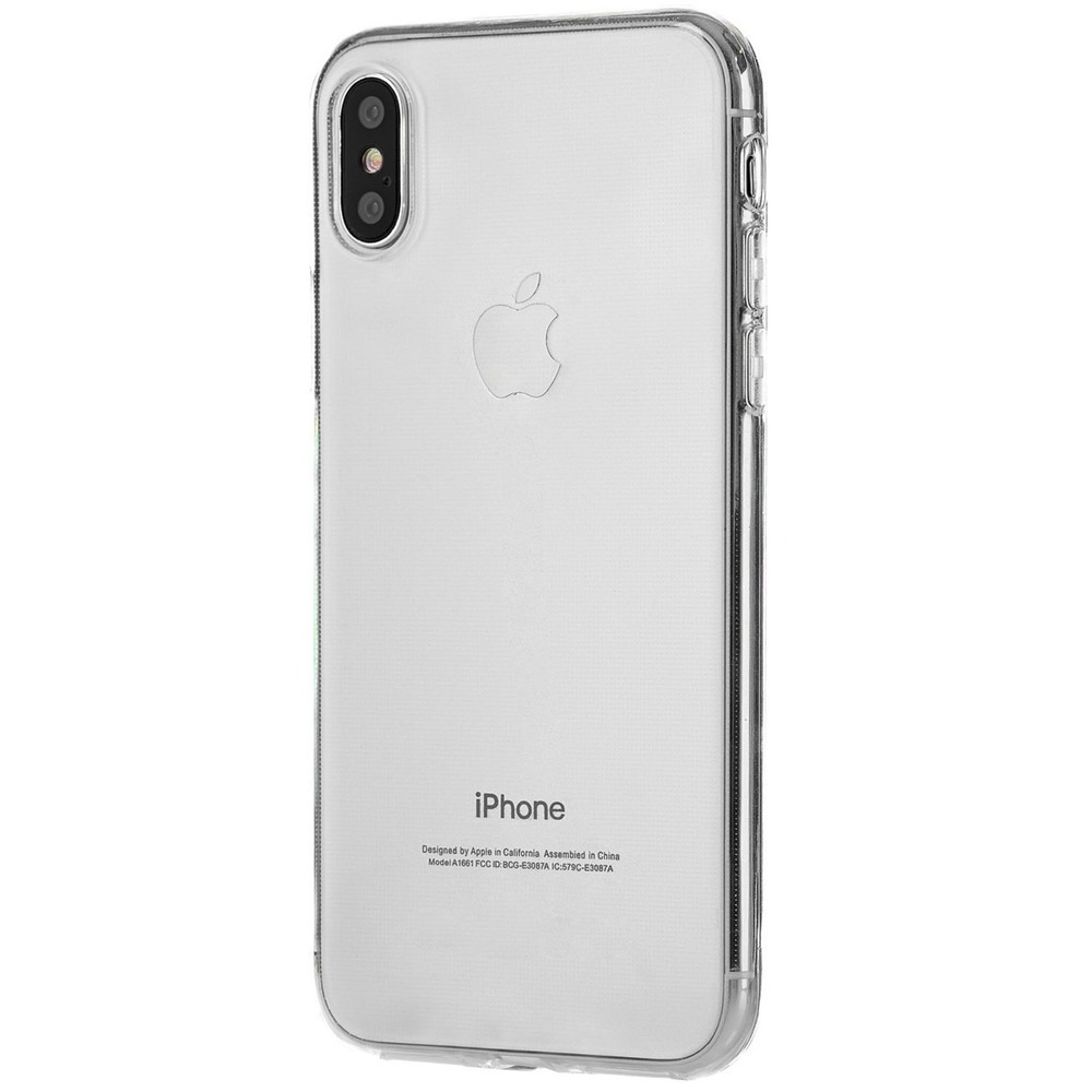 Чехол uBear Laser Tone Case для смартфона Apple iPhone X, прозрачный - фото 4