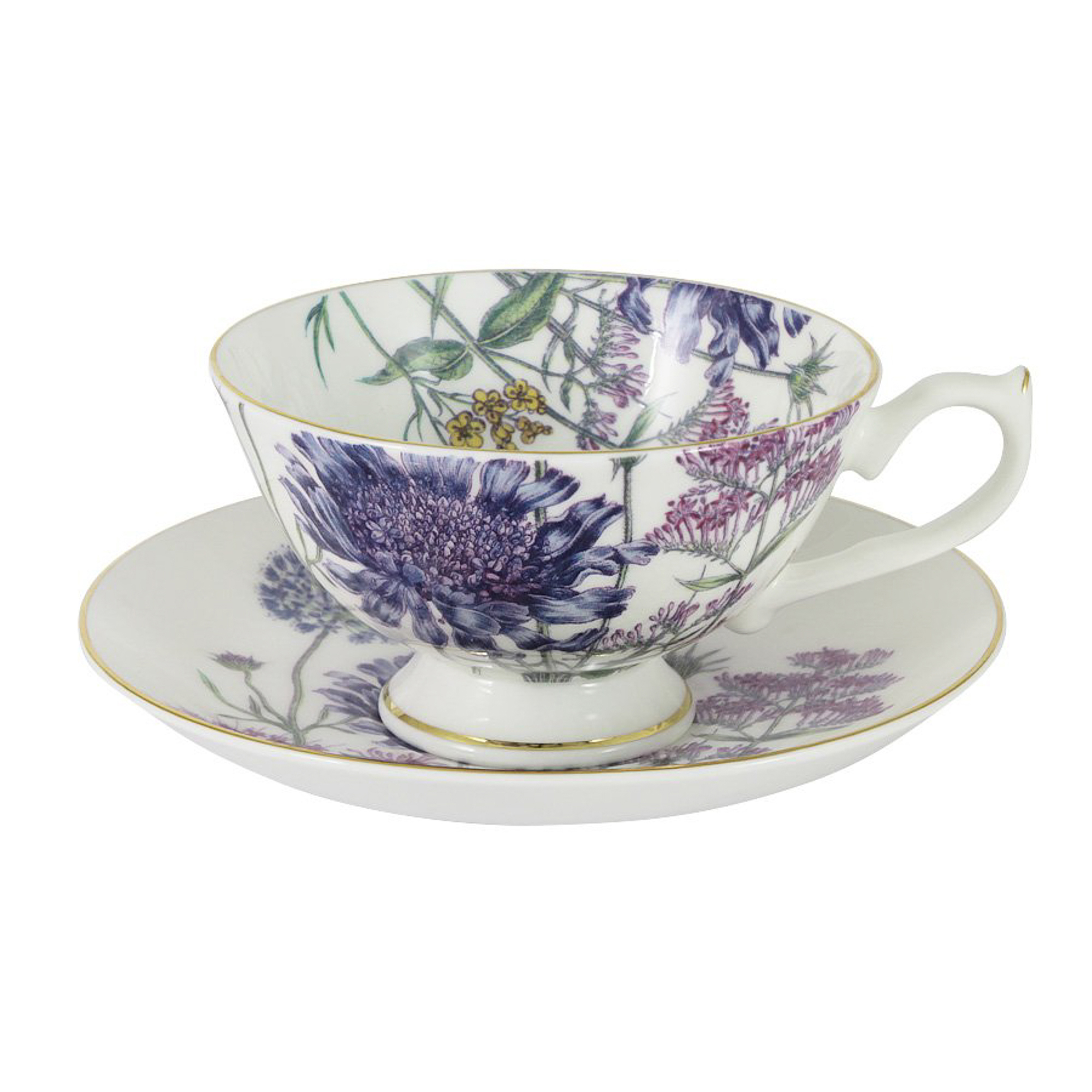 

Чашка с блюдцем 0,2л сирен,цветы лаура Annalafarg