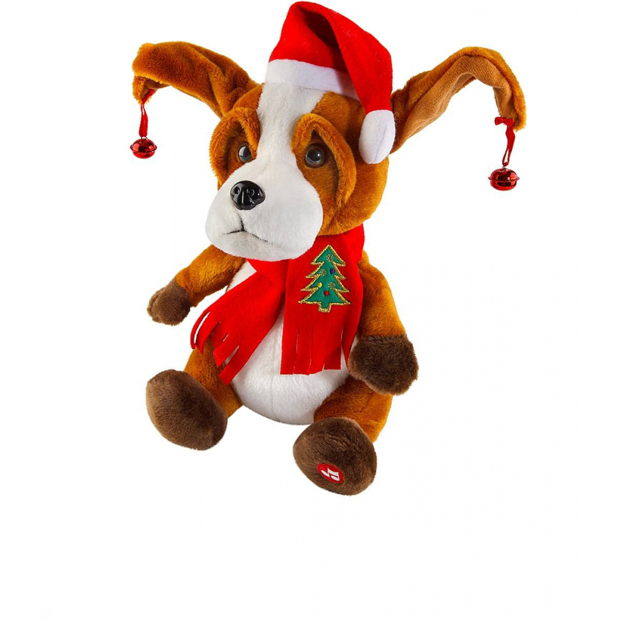 

Игрушка электромеханическая собака 26 см Mister christmas HS-18-5, Коричневый