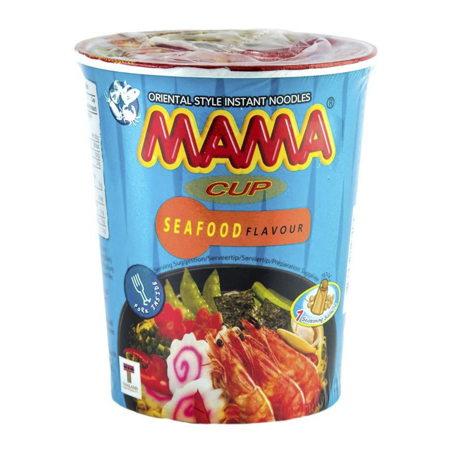 

Лапша тайская Mama Морепродукты 70 г