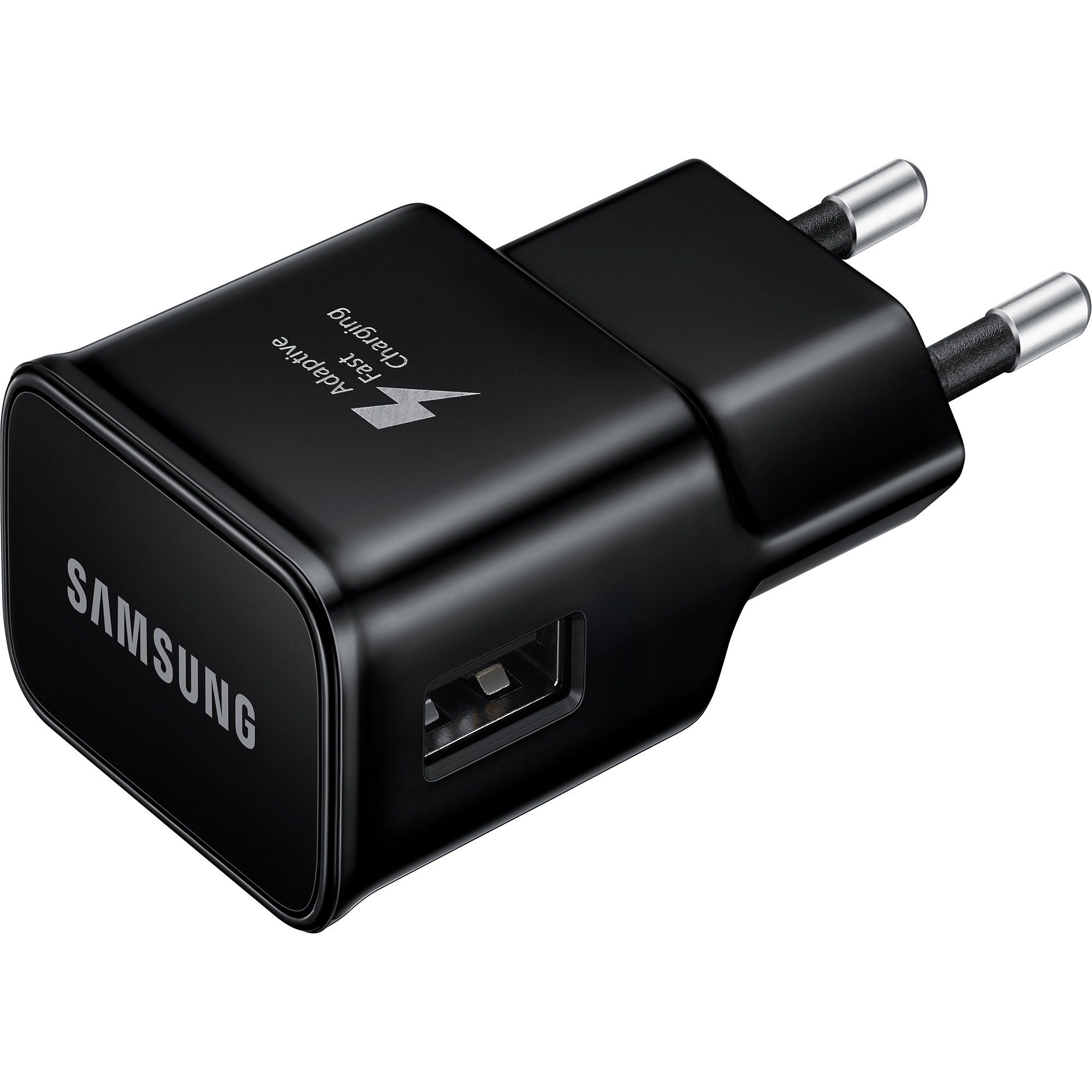 Сетевое зарядное устройство Samsung EP-TA20 (EP-TA20EBECGRU) черный - фото 4