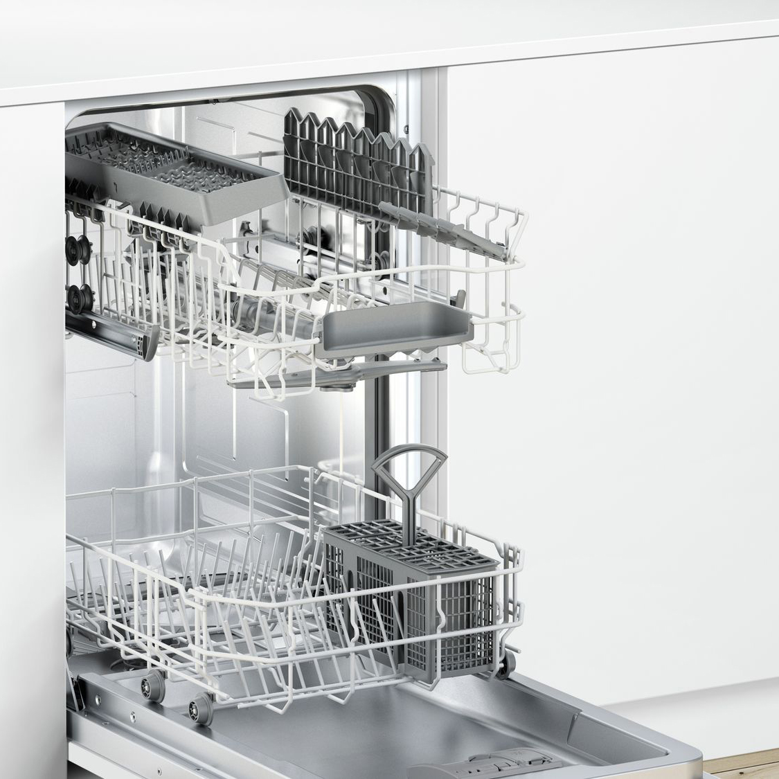 Посудомоечная машина Bosch SPV25CX01R, цвет белый - фото 5