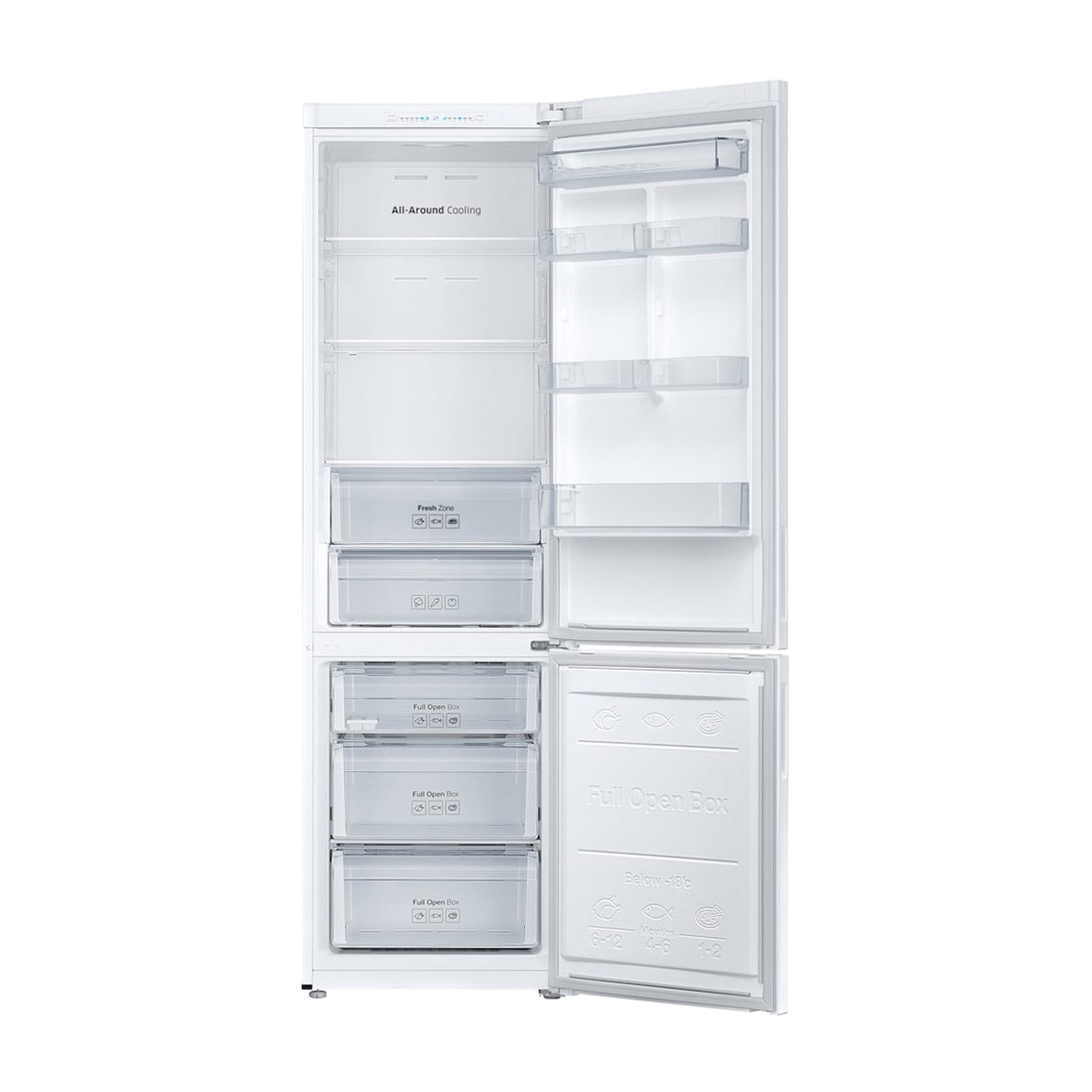 Холодильник Samsung RB 37J5000WW, цвет белый - фото 3