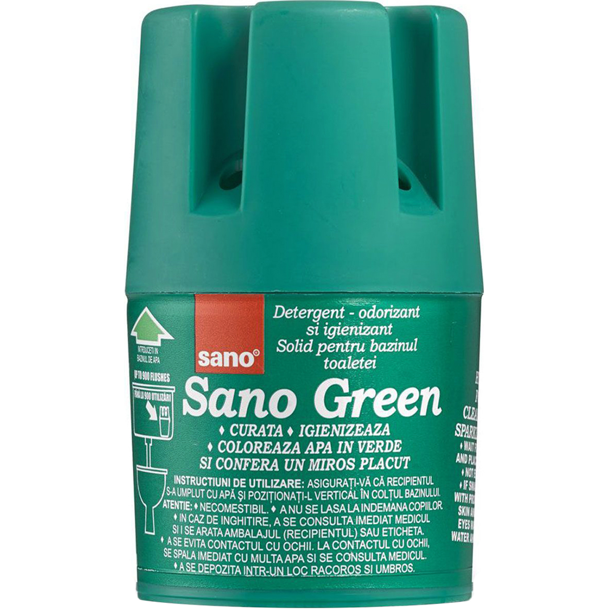 фото Чистящее средство sano green для унитаза 150 г