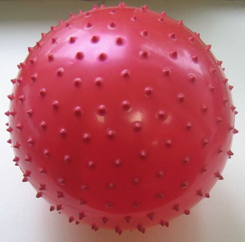 фото Мяч для фитнеса массажный libera 25.5 см