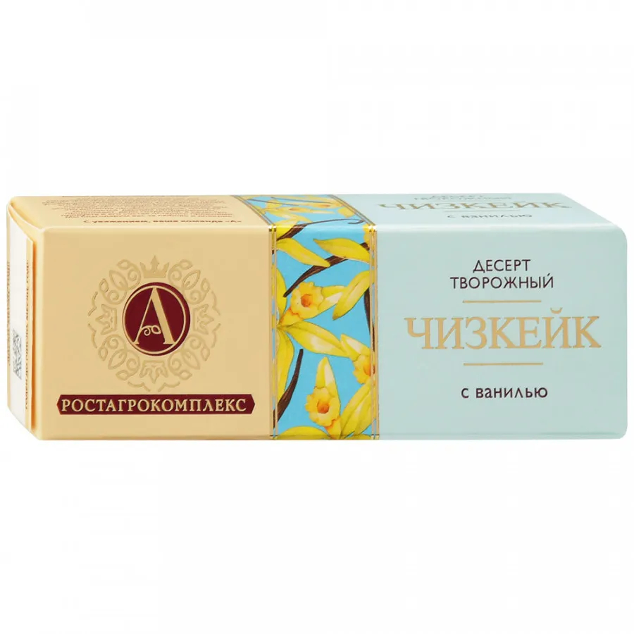Десерт РостАгроКомплекс Чизкейк творожный с ванилью 15% 40 г