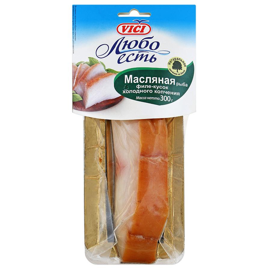 Масляная рыба Vici филе-кусок х/к 300 г