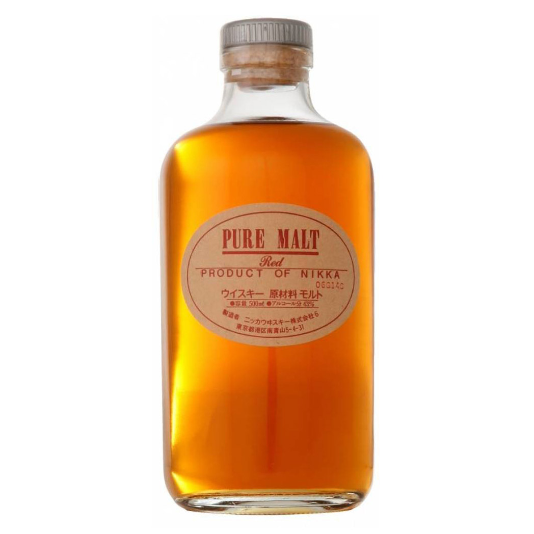 

Виски Nikka Pure Malt Red 6 лет 500 мл, Виски светло-янтарного цвета.