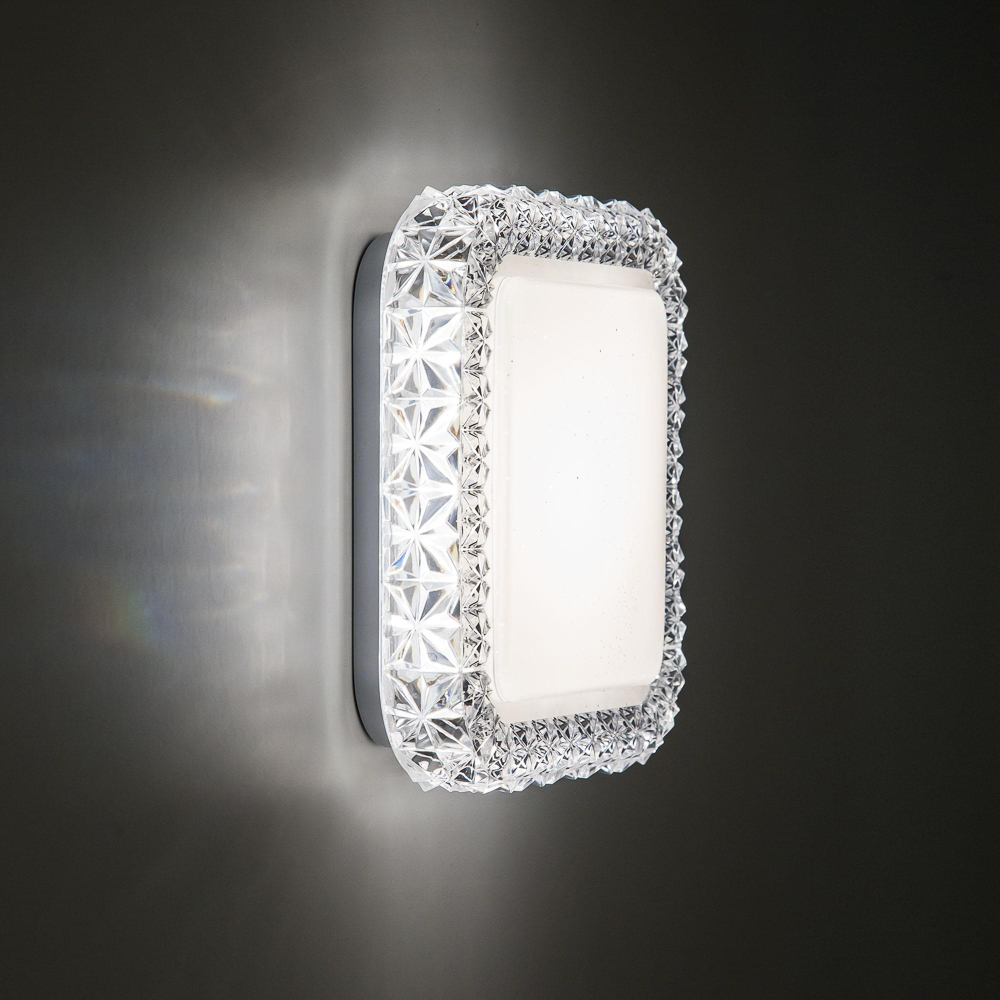 Светильник потолочный Citilux Кристалино Слим с диммером CL715K120, цвет 3000 k - фото 3