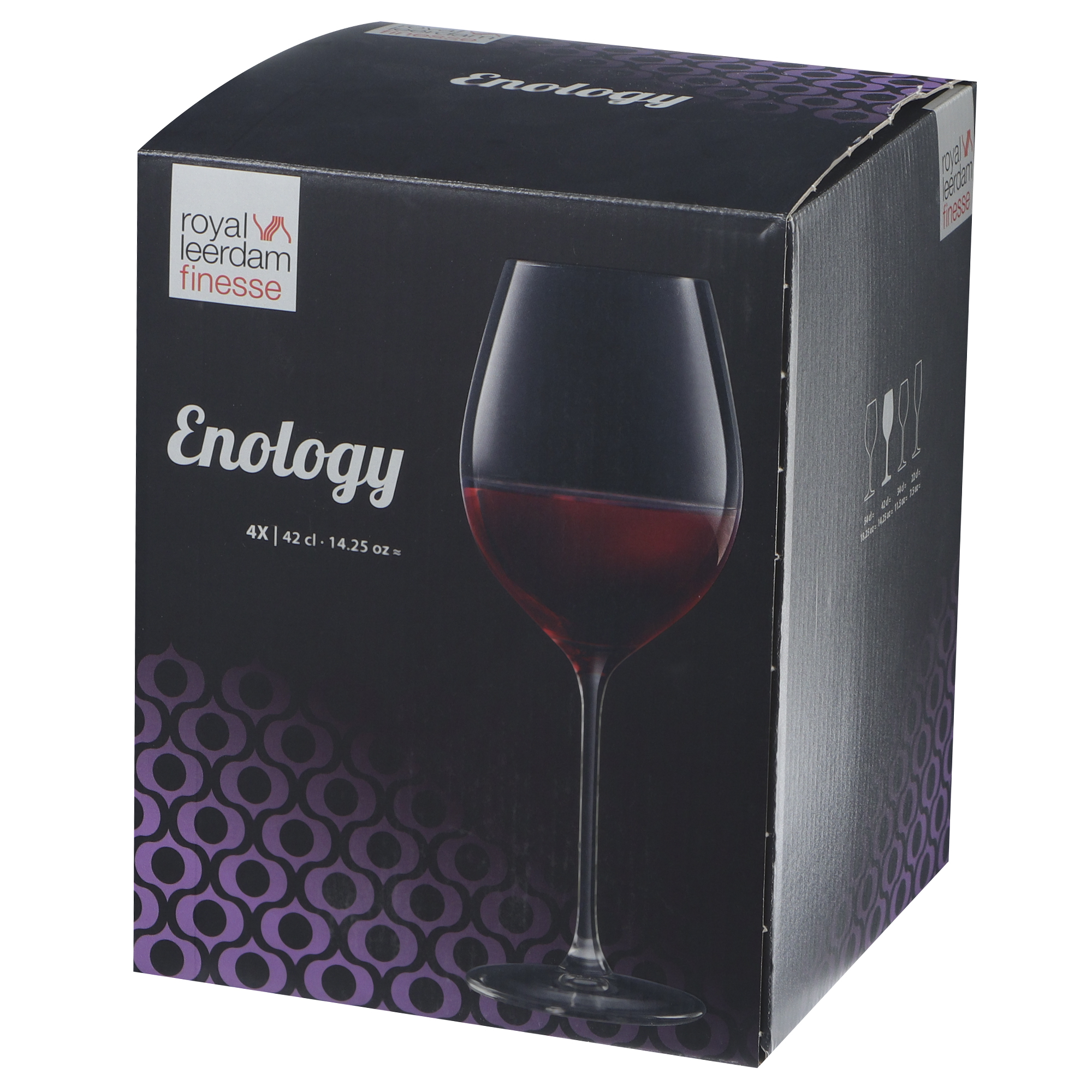 фото Набор бокалов для вина royal leerdam enology 420 мл 4 шт