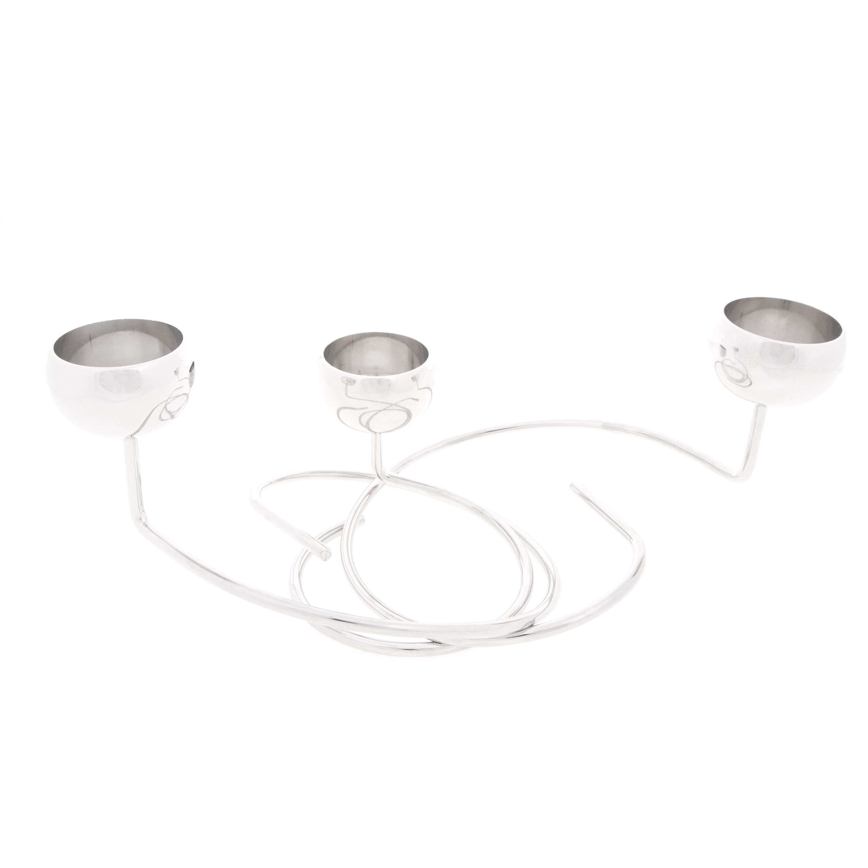 

Подсвечник на 3 свечи 23х12х11см Kersten