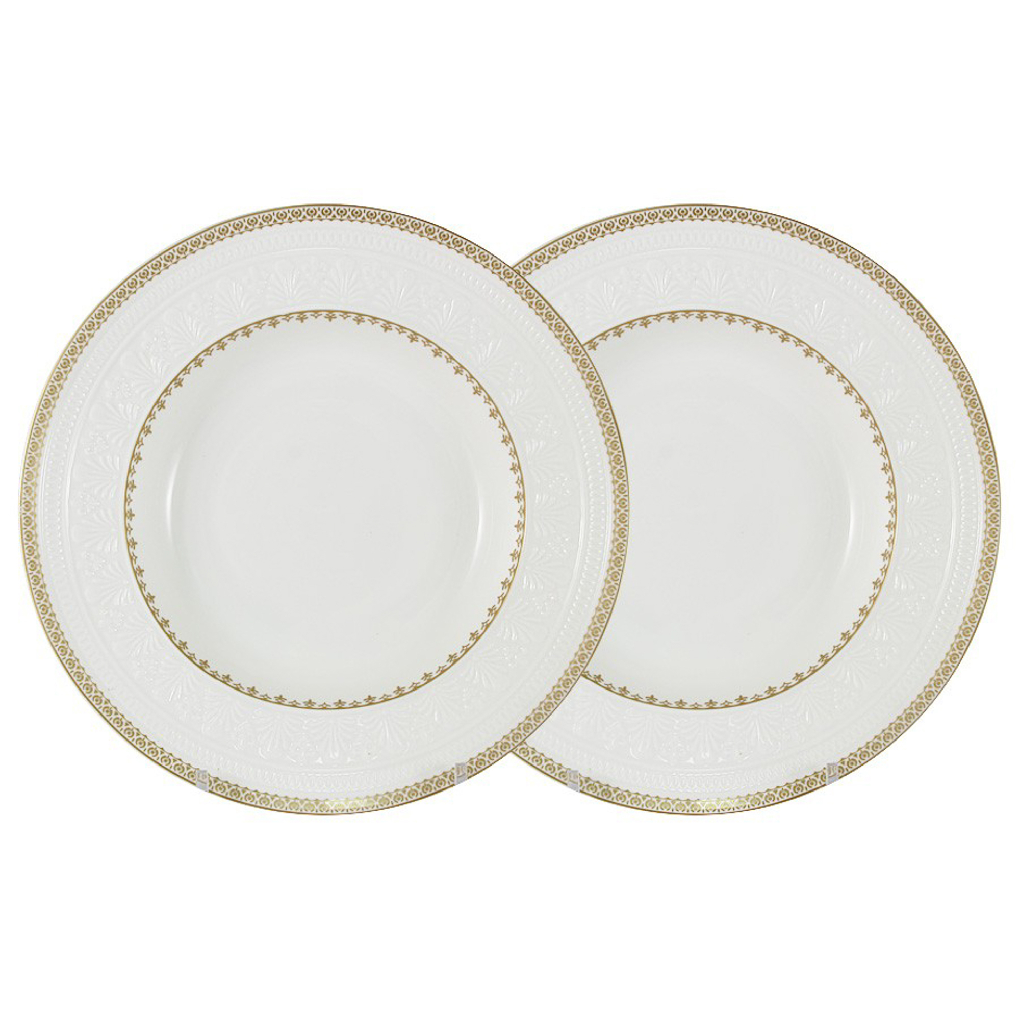 Набор суповых тарелок Colombo Золотой замок 23 см 2 шт - фото 1