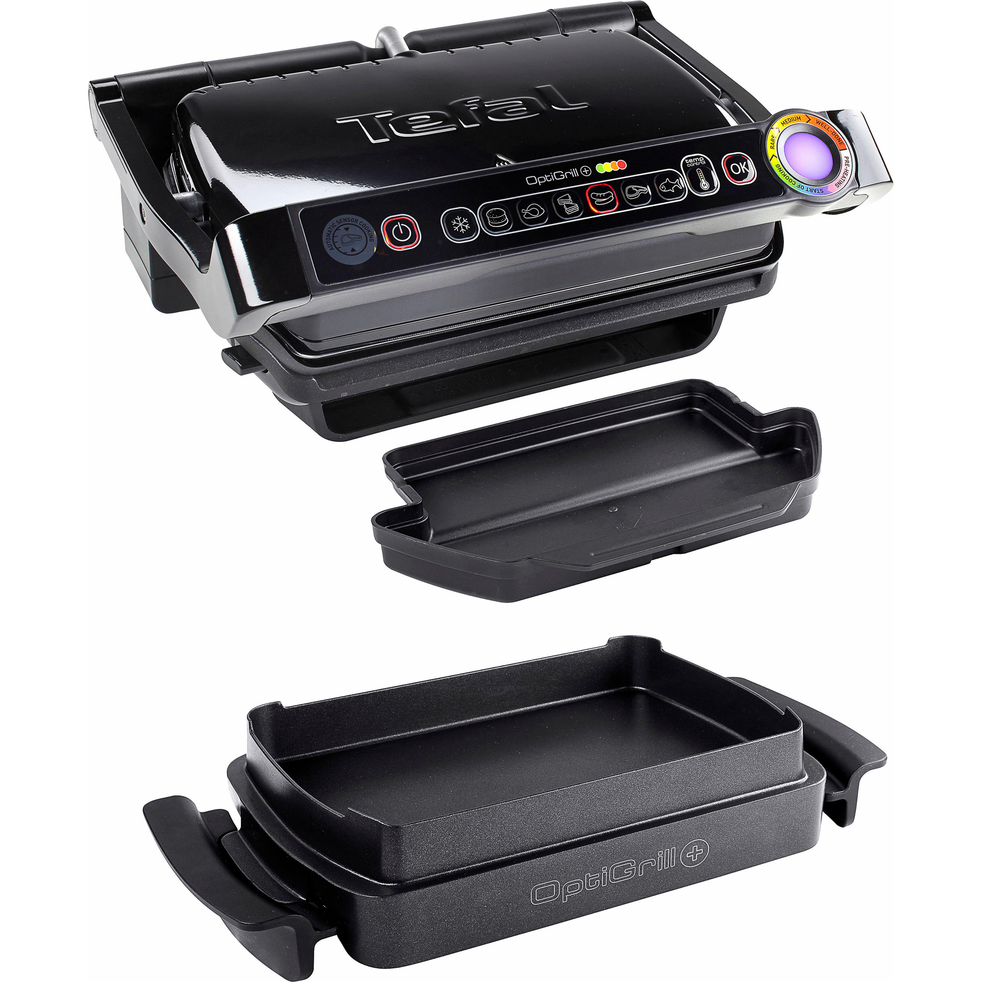 Гриль Tefal Optigrill+ GC7128 Черный