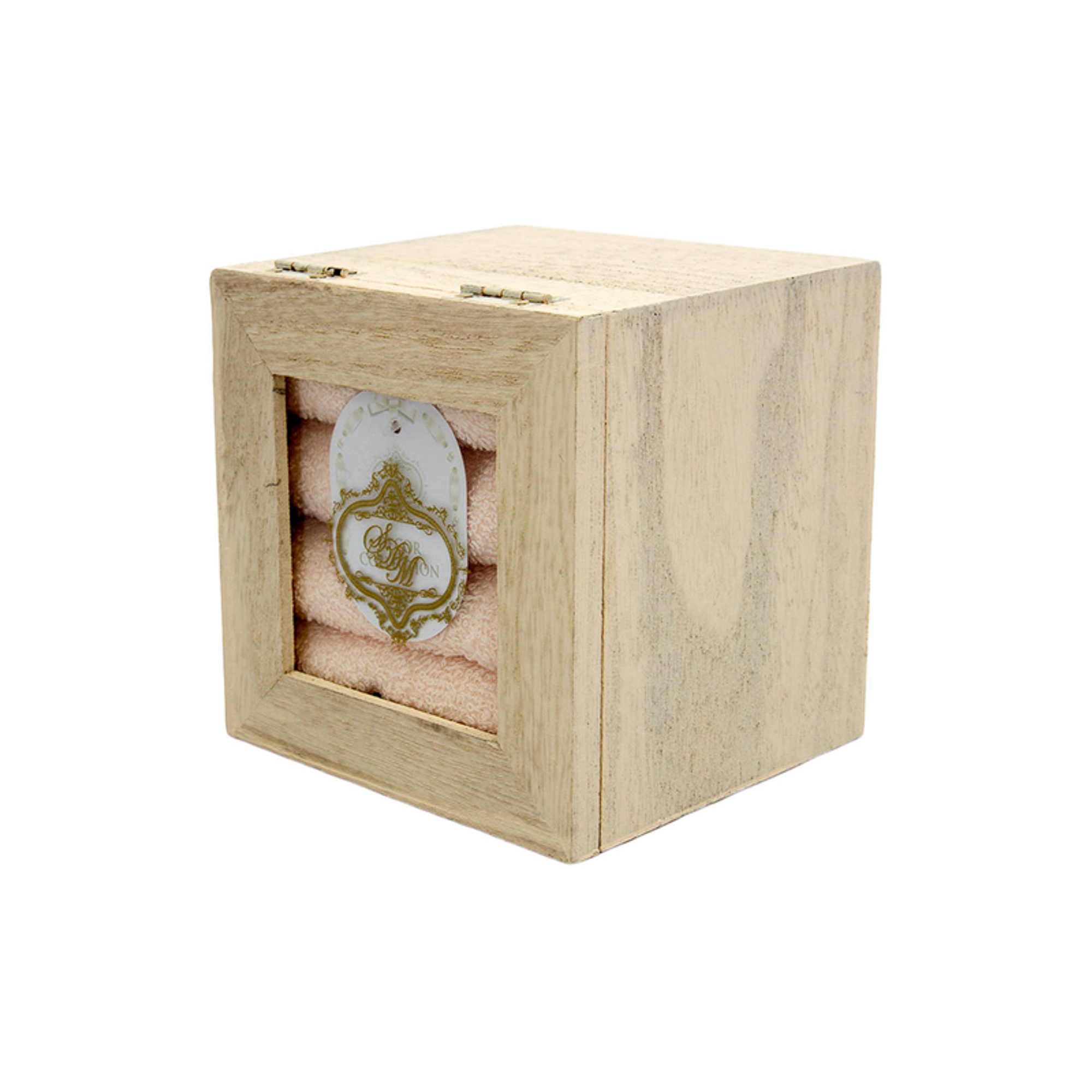 фото Салфетки в деревянной коробке sofi de marko (наб-ал-5-перс)