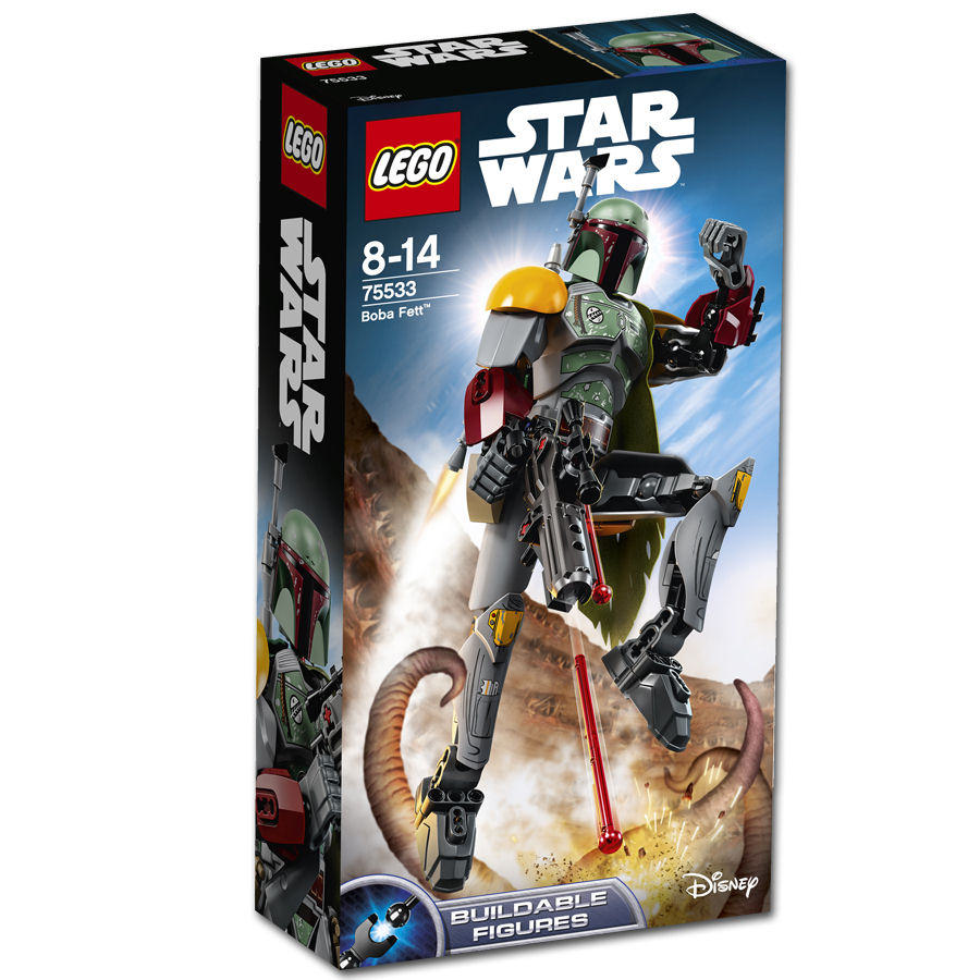 Игрушка звездные войны боба фетт™ Lego 75533