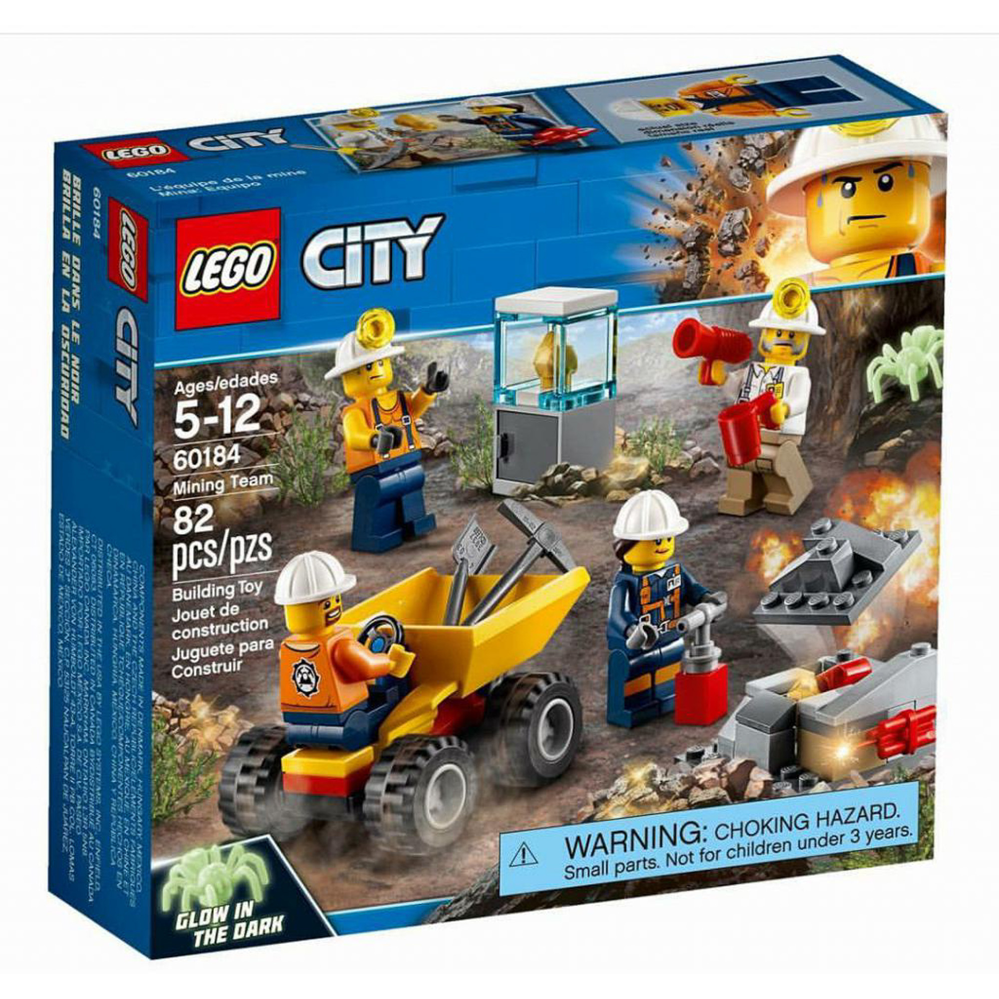 

Игрушка город бригада шахтеров Lego 60184