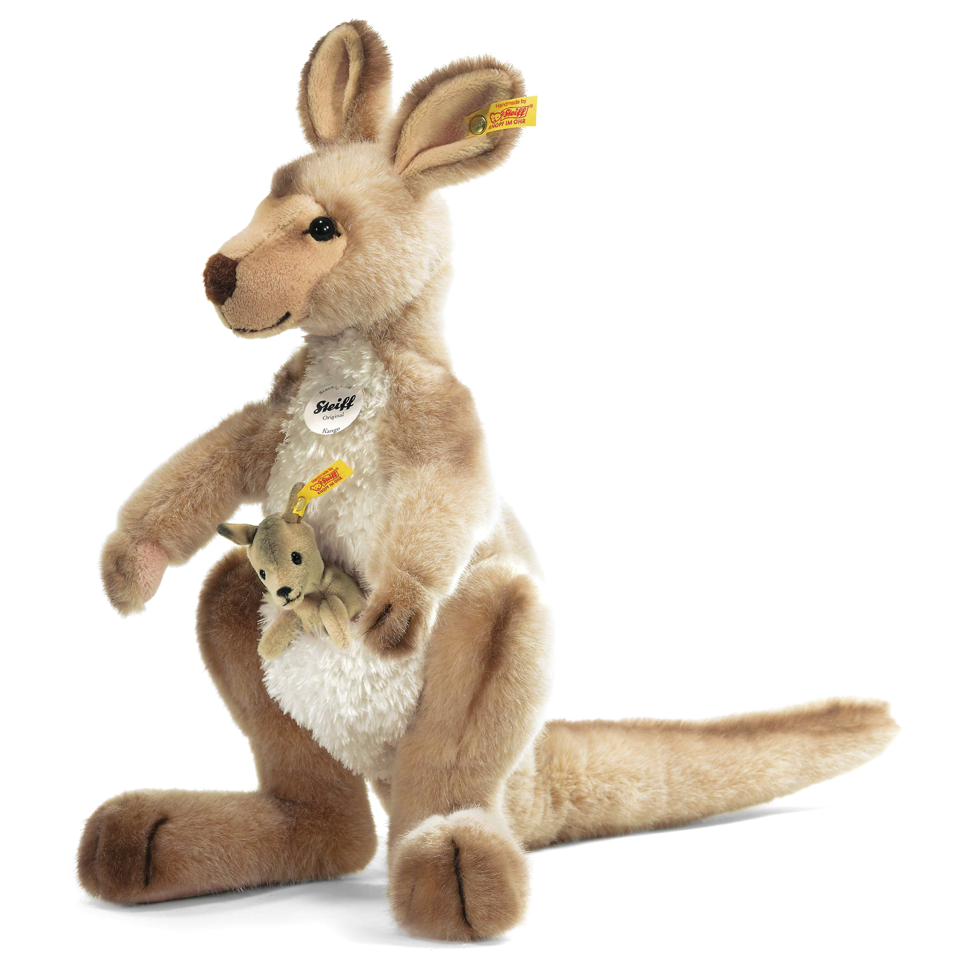 фото Мягкая игрушка steiff кенгуру канго 40 см